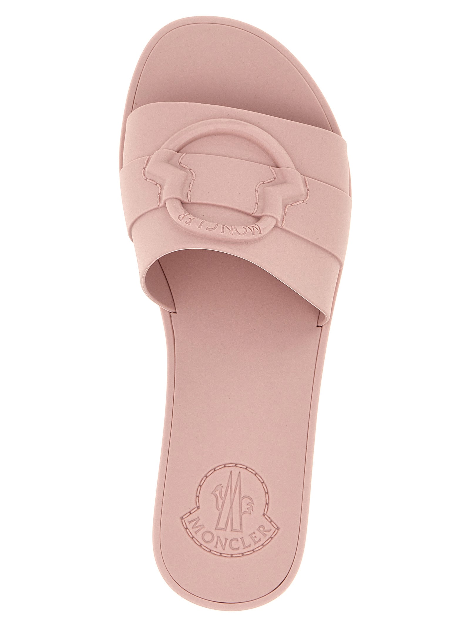 Moncler Multicolor Elastane Slides Curated Luxury Accessories by Orvyn