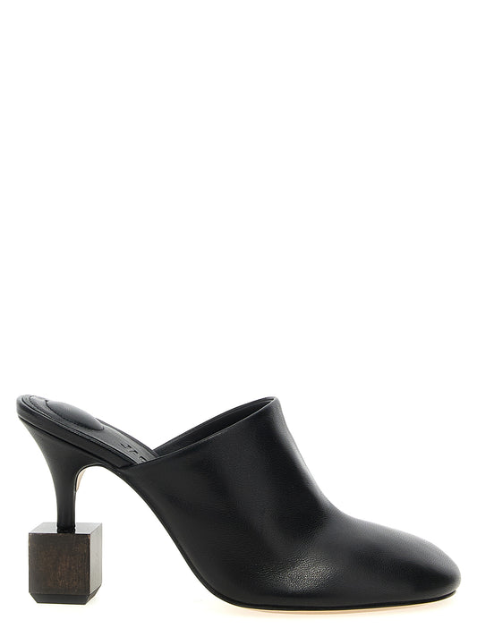 Jacquemus Black 'Les Mules Bisou' Pumps schwarz