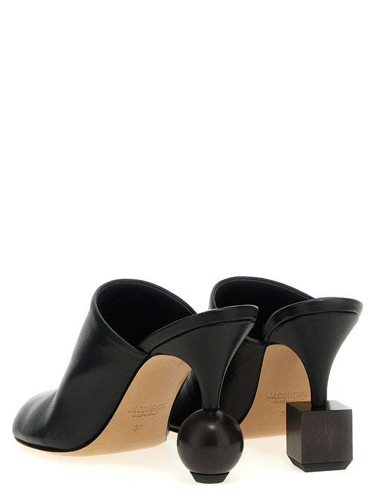 Jacquemus Black 'Les Mules Bisou' Pumps schwarz