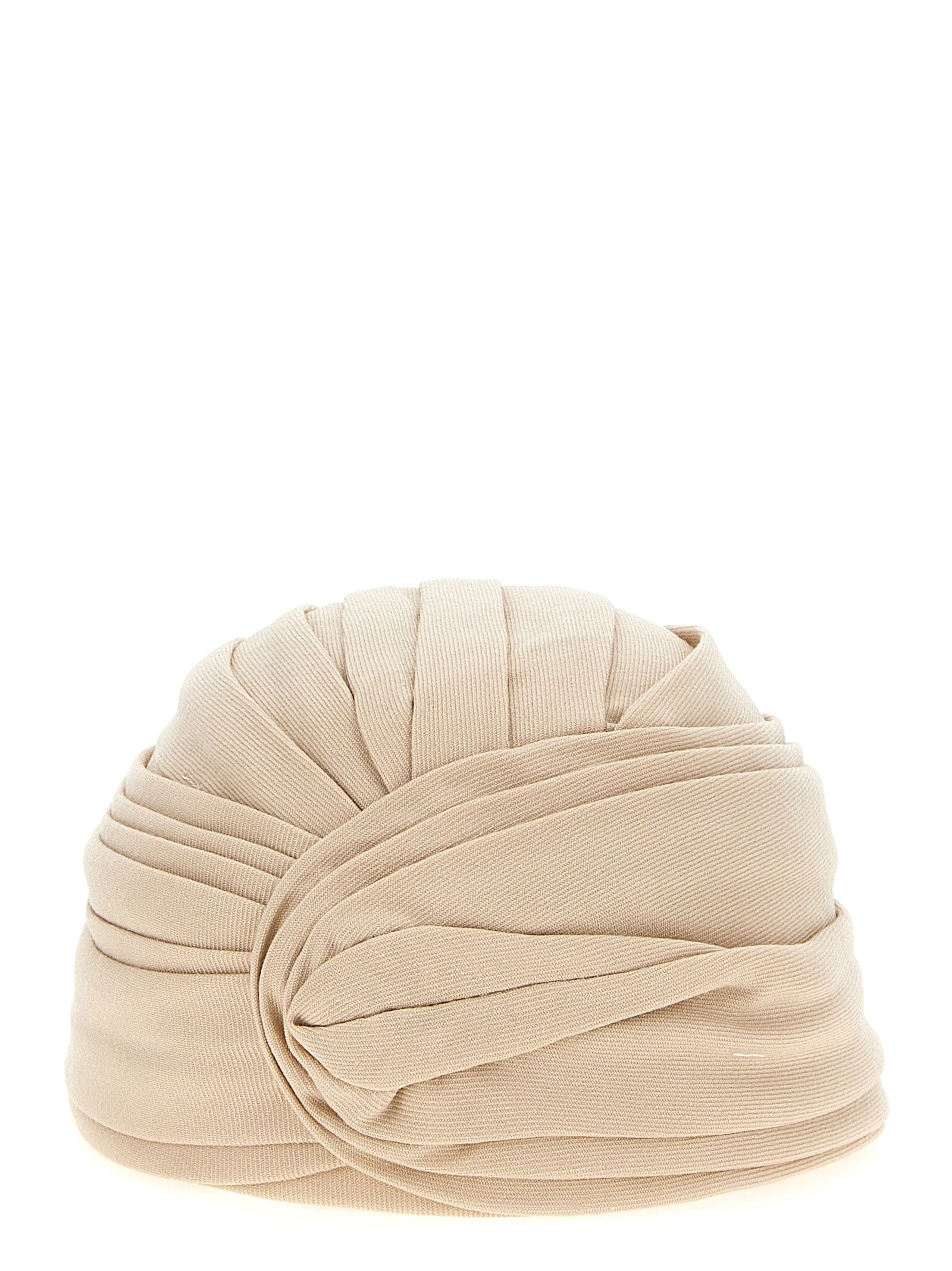 Valentino Garavani Beige Virgin Wool Hat Curated Luxury Accessories by Orvyn