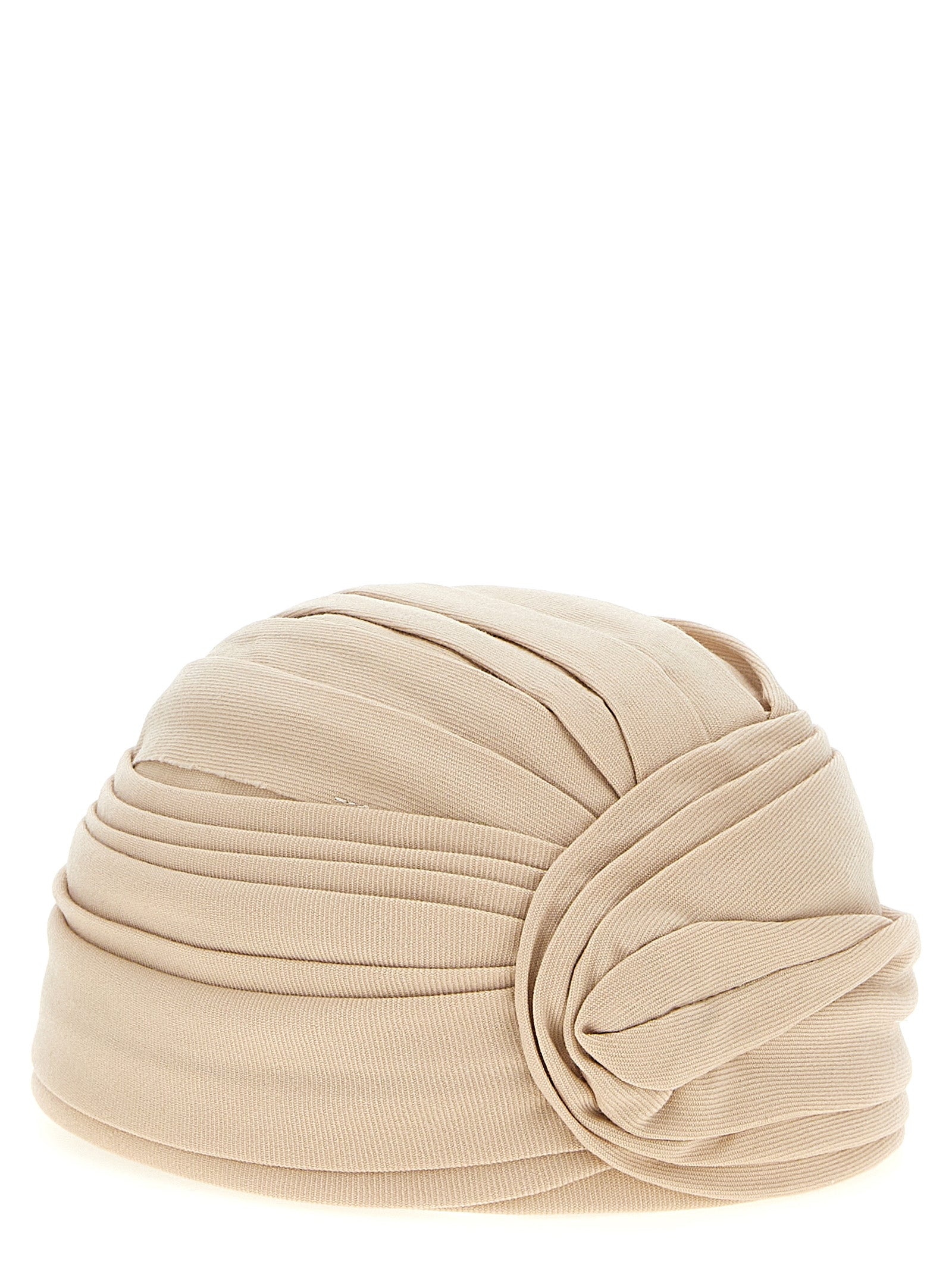 Valentino Garavani Beige Virgin Wool Hat Curated Luxury Accessories by Orvyn