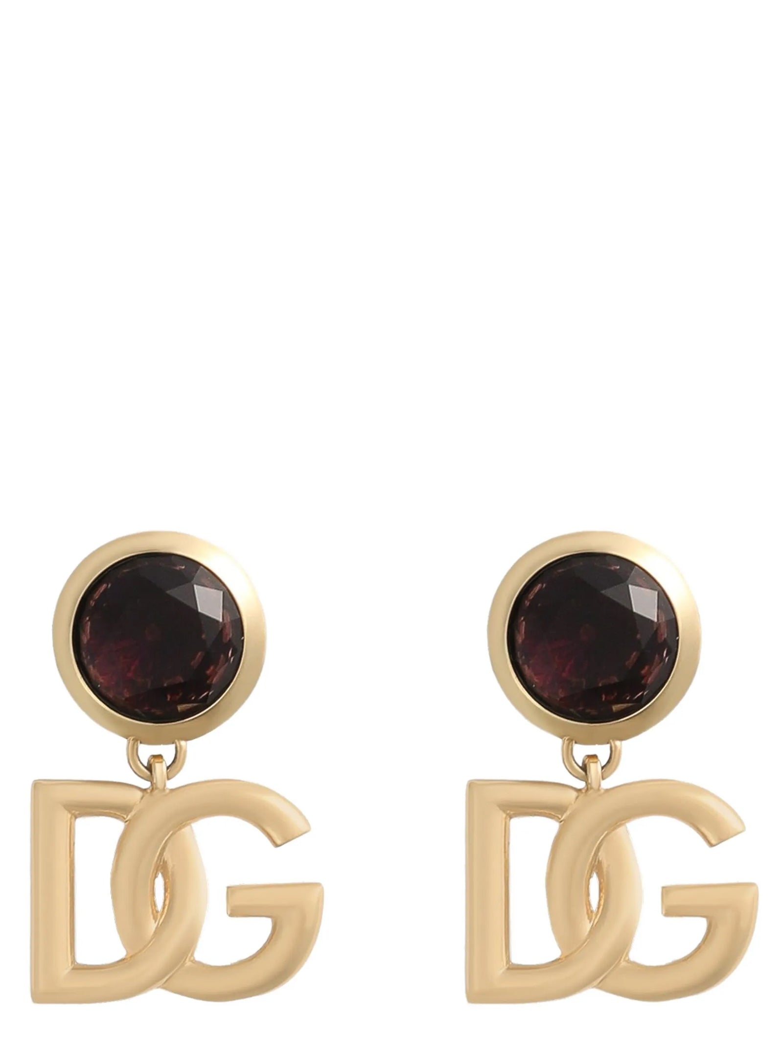 Dolce & Gabbana Gold Brass Earrings Curated Luxury Accessories by Orvyn