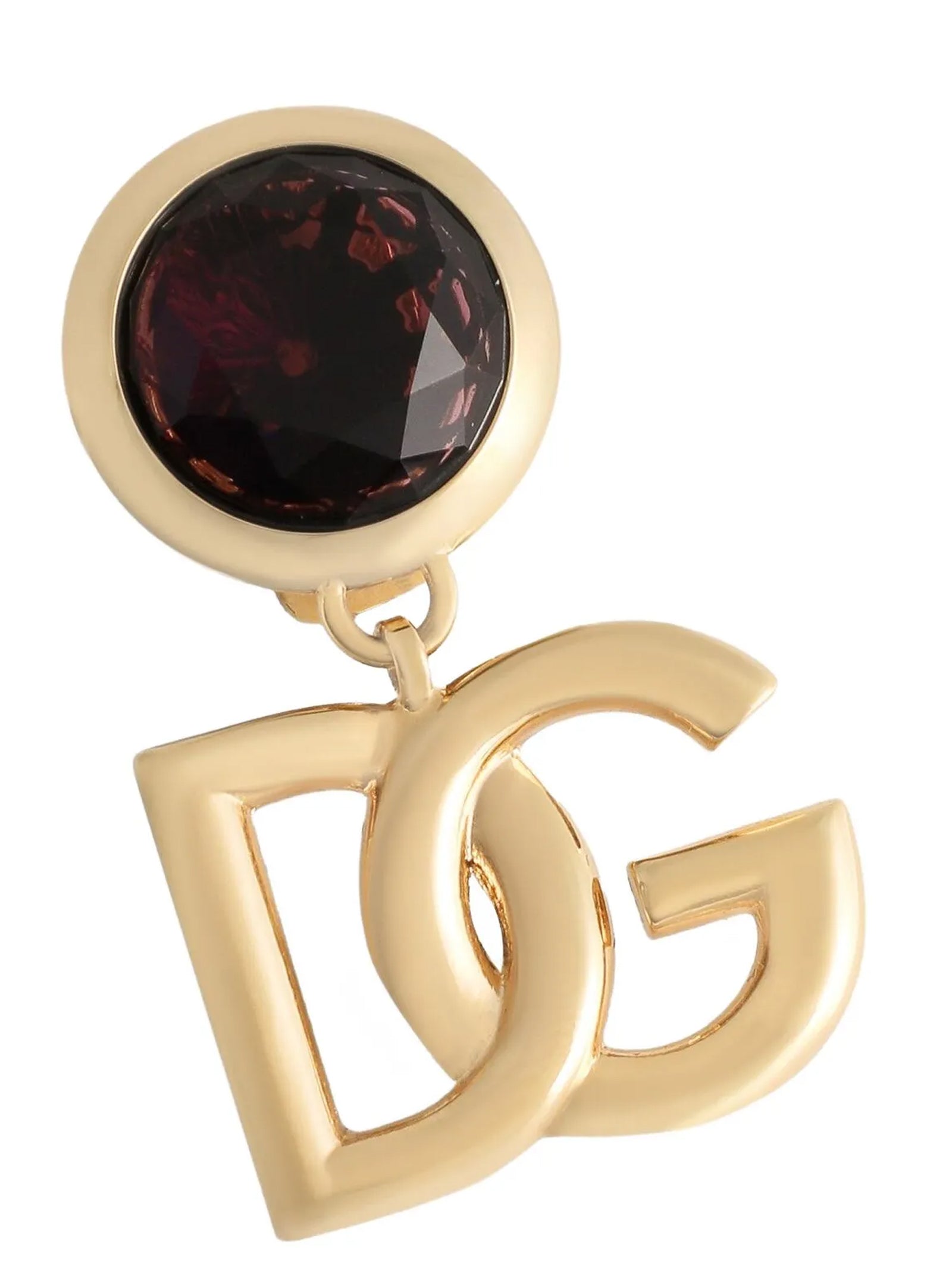 Dolce & Gabbana Gold Brass Earrings Curated Luxury Accessories by Orvyn