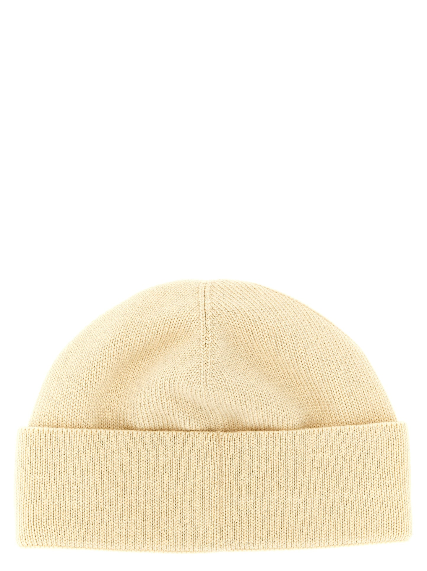 Valentino Garavani Beige Cotton Beanie Curated Luxury Accessories by Orvyn