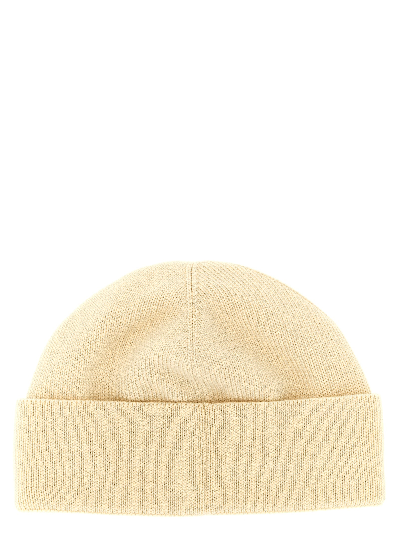 Valentino Garavani Beige Cotton Beanie Curated Luxury Accessories by Orvyn