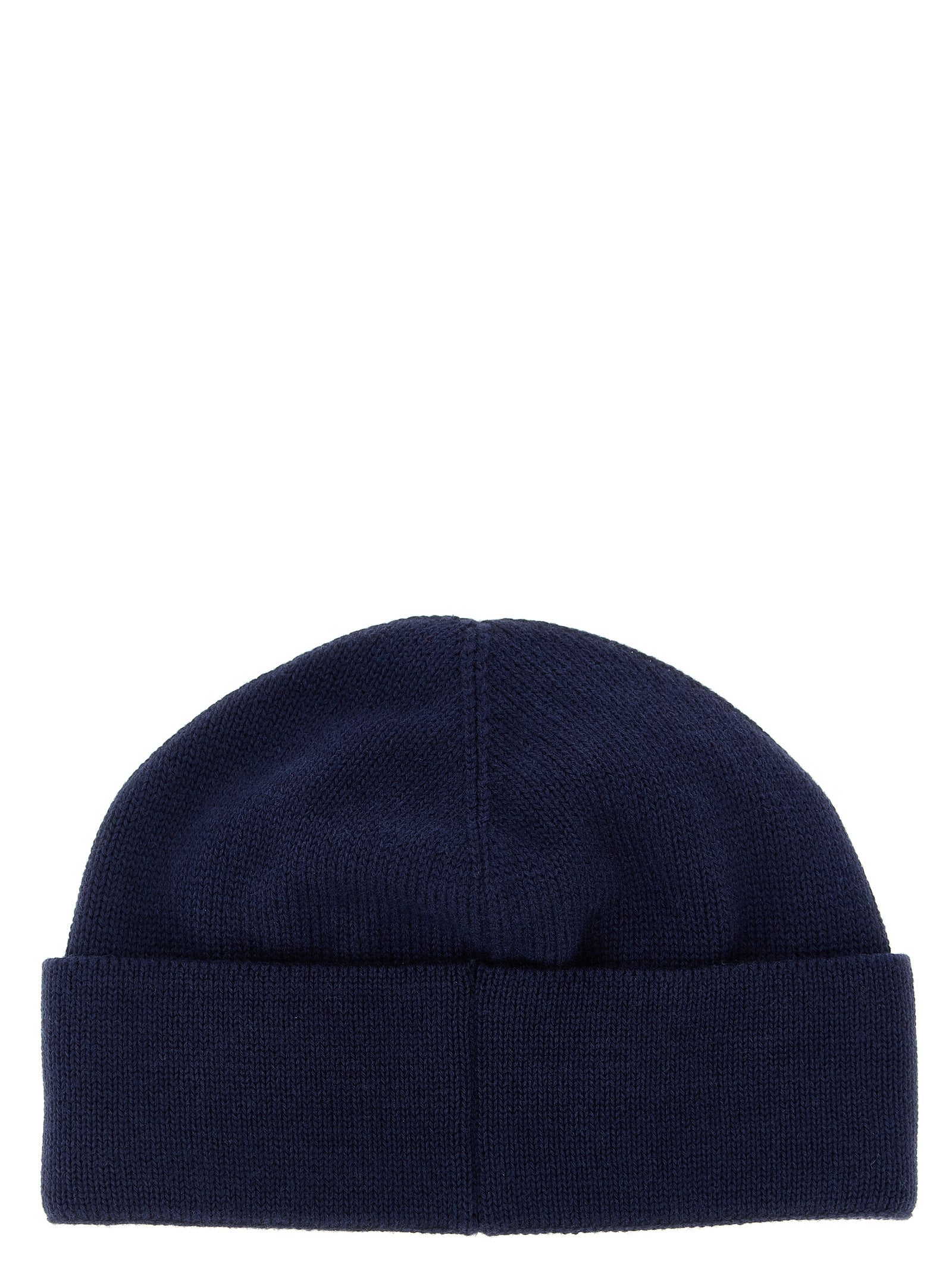Valentino Garavani Blue Cotton Beanie Curated Luxury Accessories by Orvyn