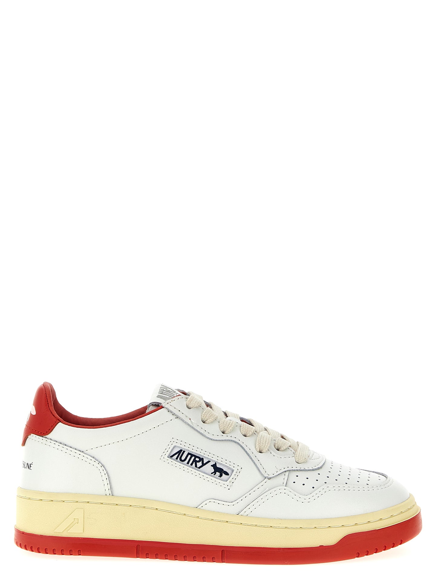 Autry Multicolor Goatskin Low Top Sneakers Curated Luxury Accessories by Orvyn