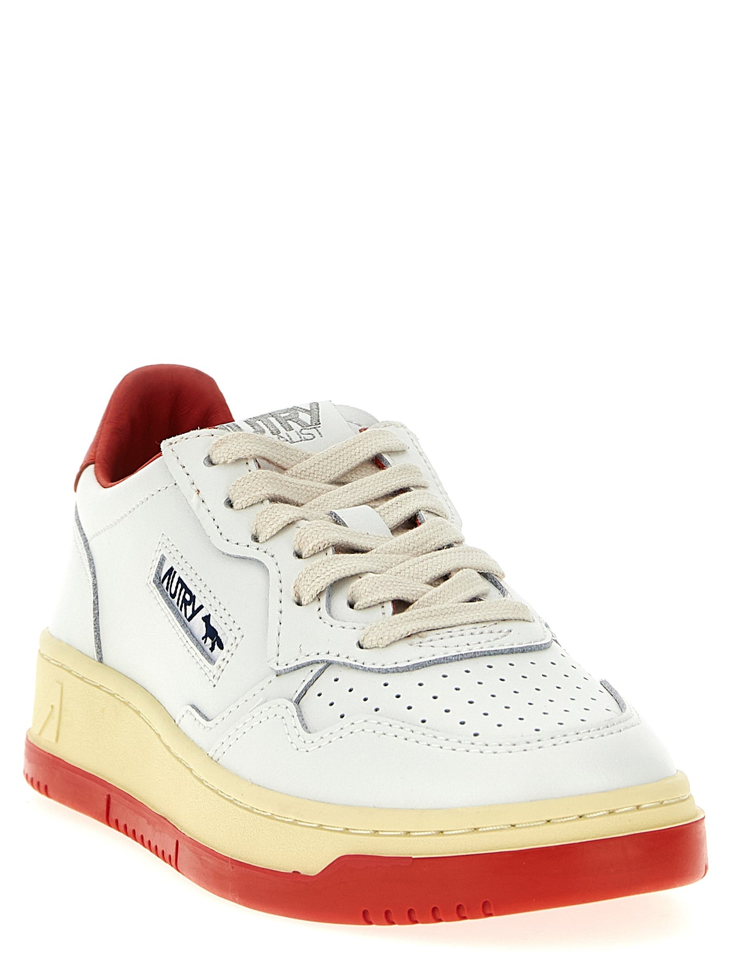 Autry Multicolor Goatskin Low Top Sneakers Curated Luxury Accessories by Orvyn