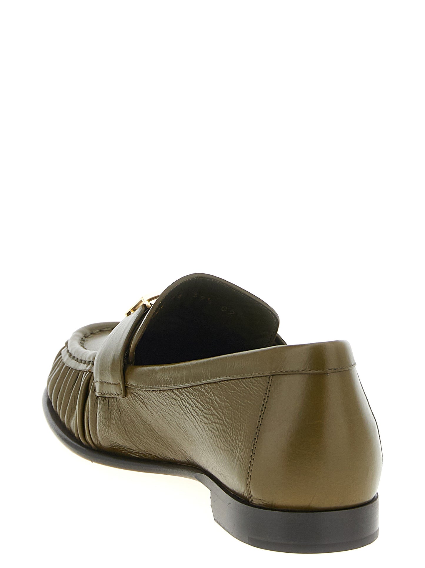 Fendi Bicolor Lamb Leather Slip-On Loafers multicolor