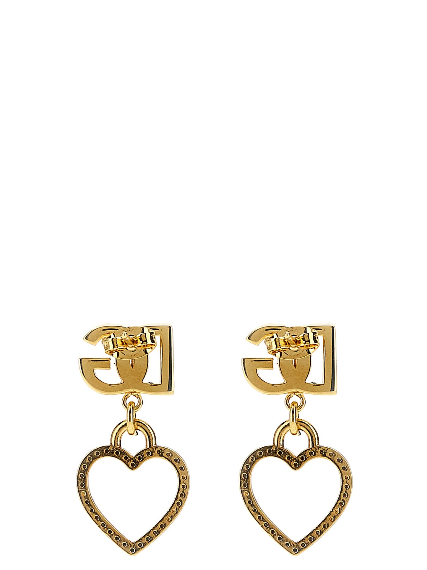 Dolce & Gabbana Gold Brass Earrings Curated Luxury Accessories by Orvyn
