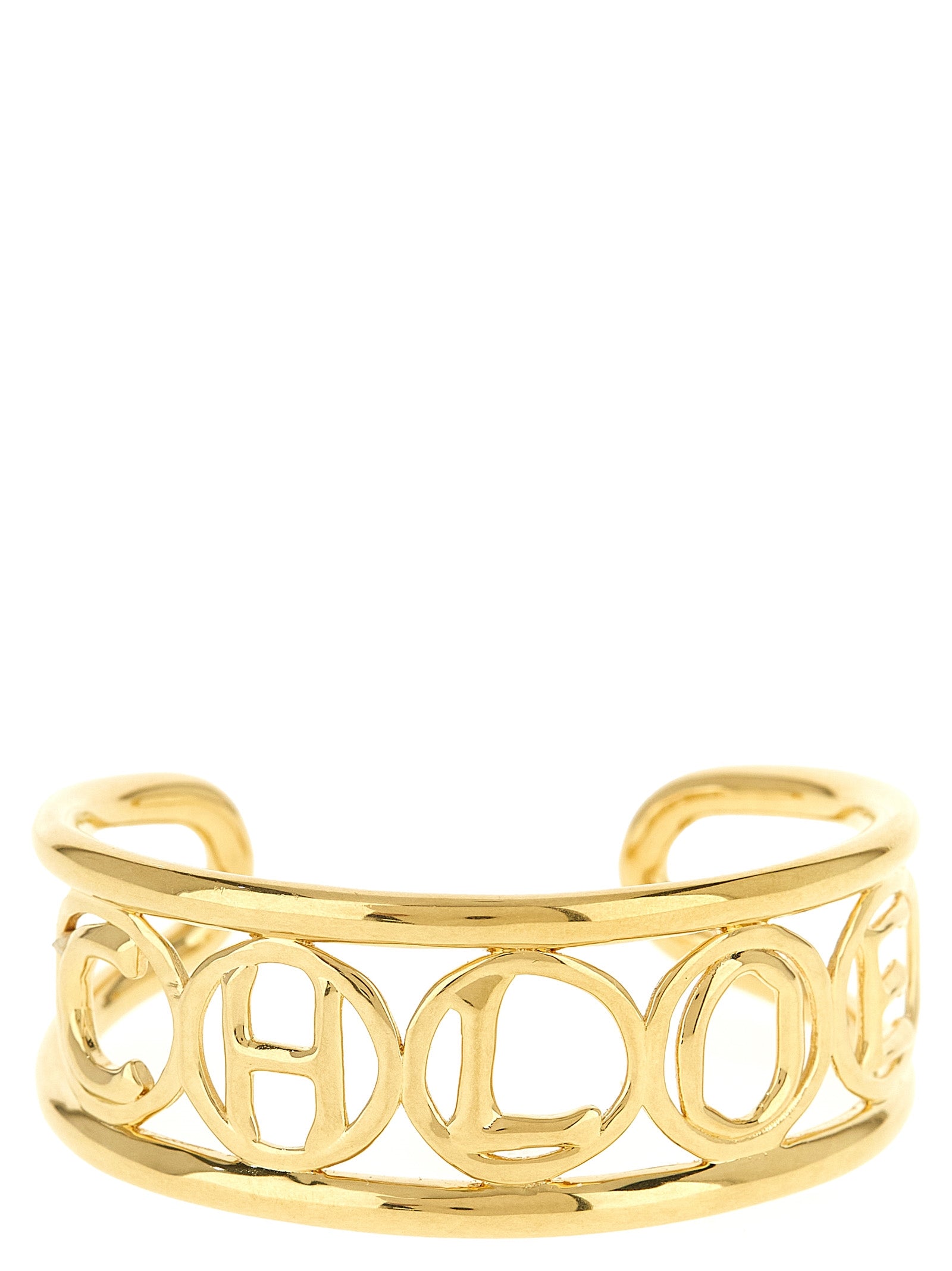 Chloé Gold Brass Bracelet Curated Luxury Accessories by Orvyn