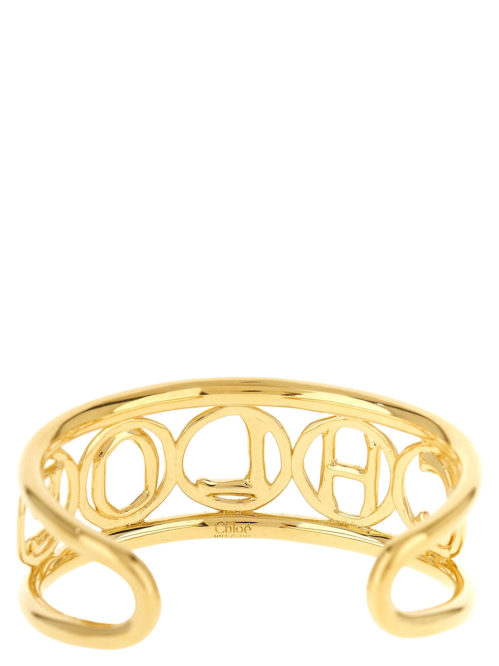 Chloé Gold Brass Bracelet Curated Luxury Accessories by Orvyn