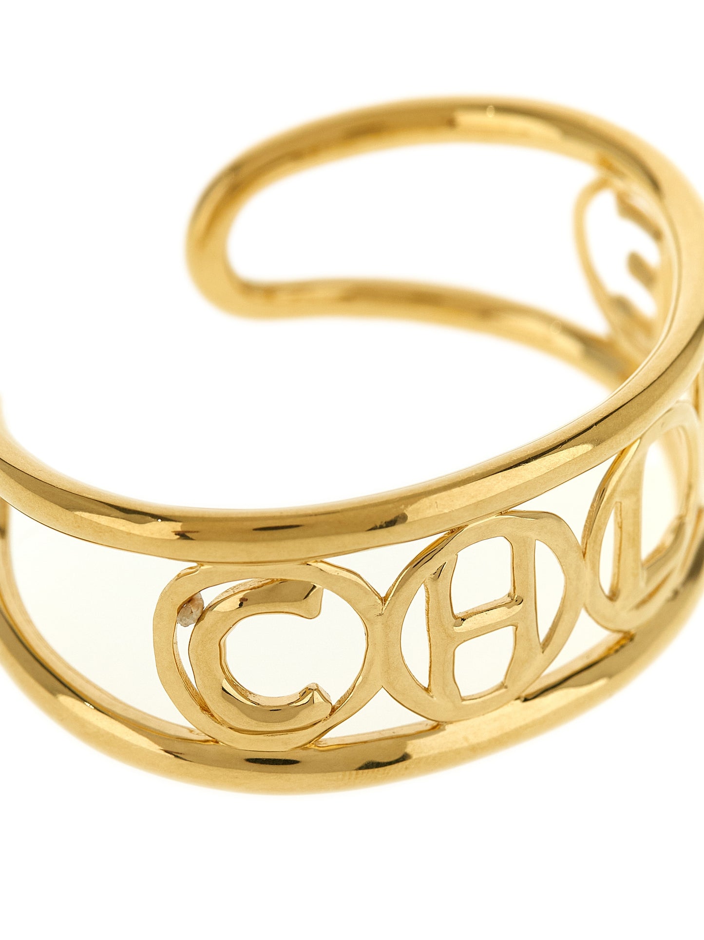 Chloé Gold Brass Bracelet Curated Luxury Accessories by Orvyn