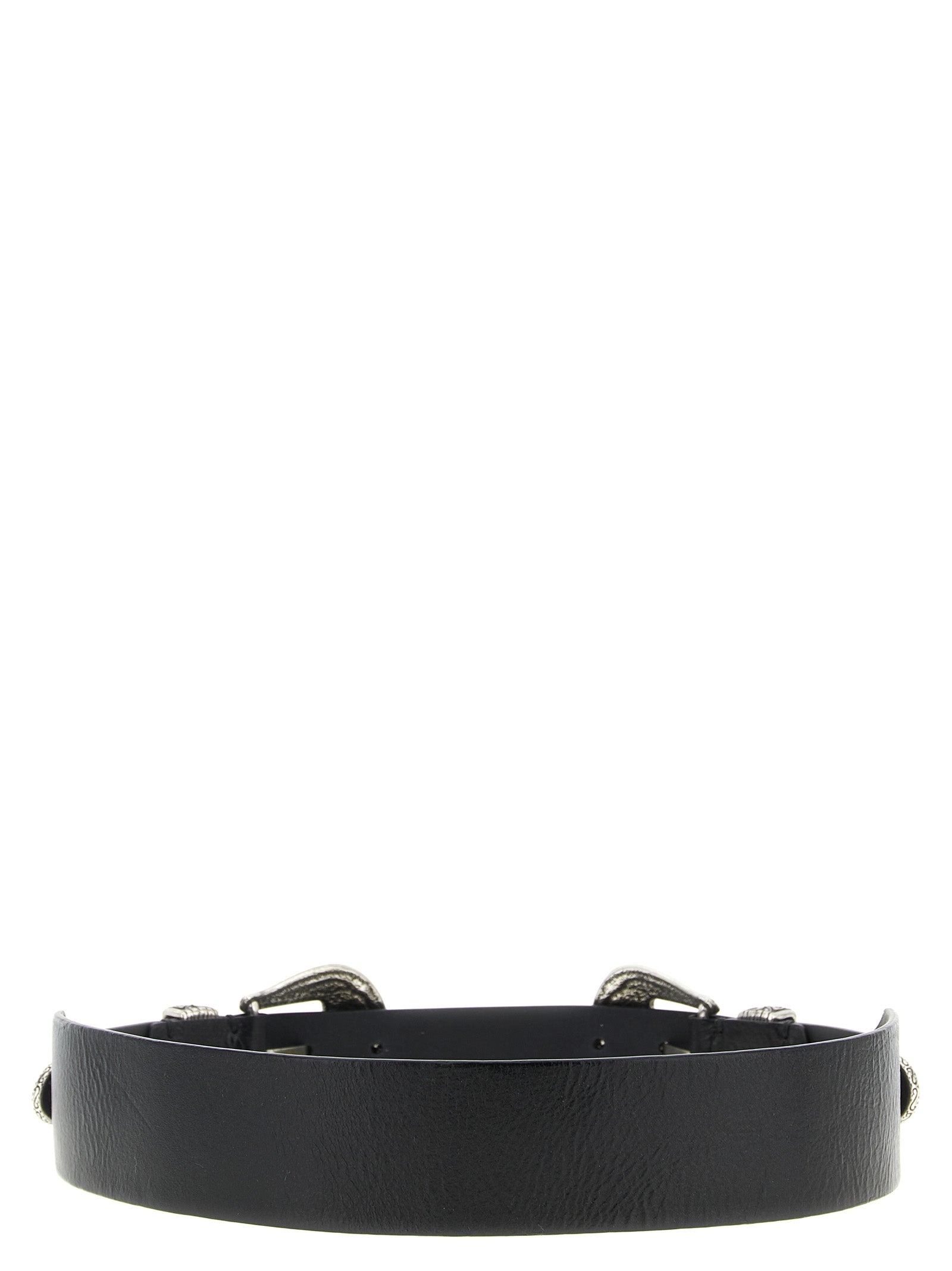 Golden Goose Black Cowhide Regular Belt Curated Luxury Accessories by Orvyn
