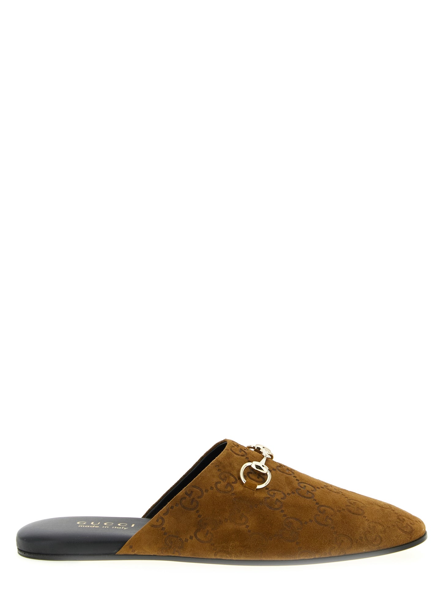 Gucci Brown Calfskin Mules Curated Luxury Accessories by Orvyn