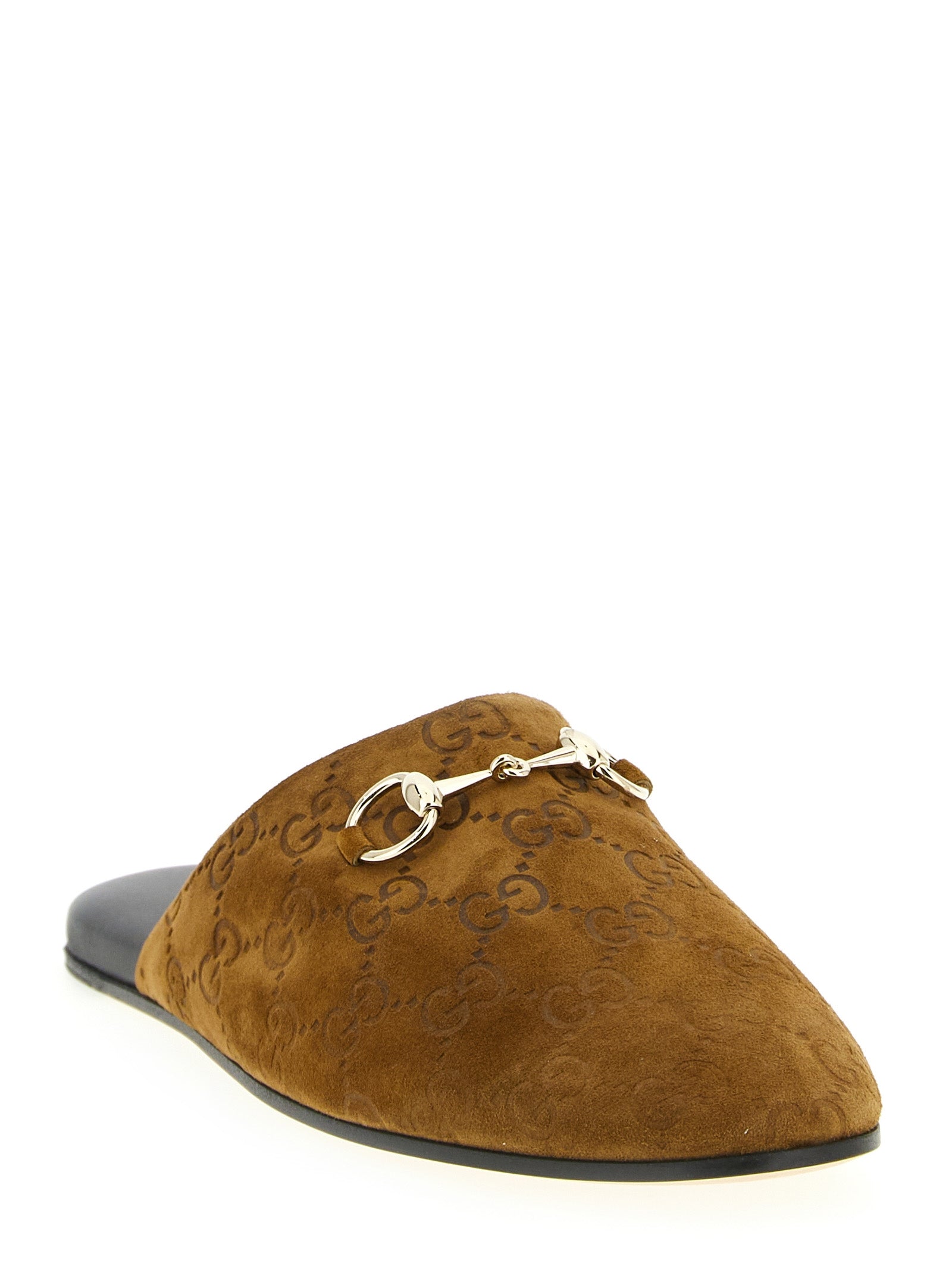 Gucci Brown Calfskin Mules Curated Luxury Accessories by Orvyn