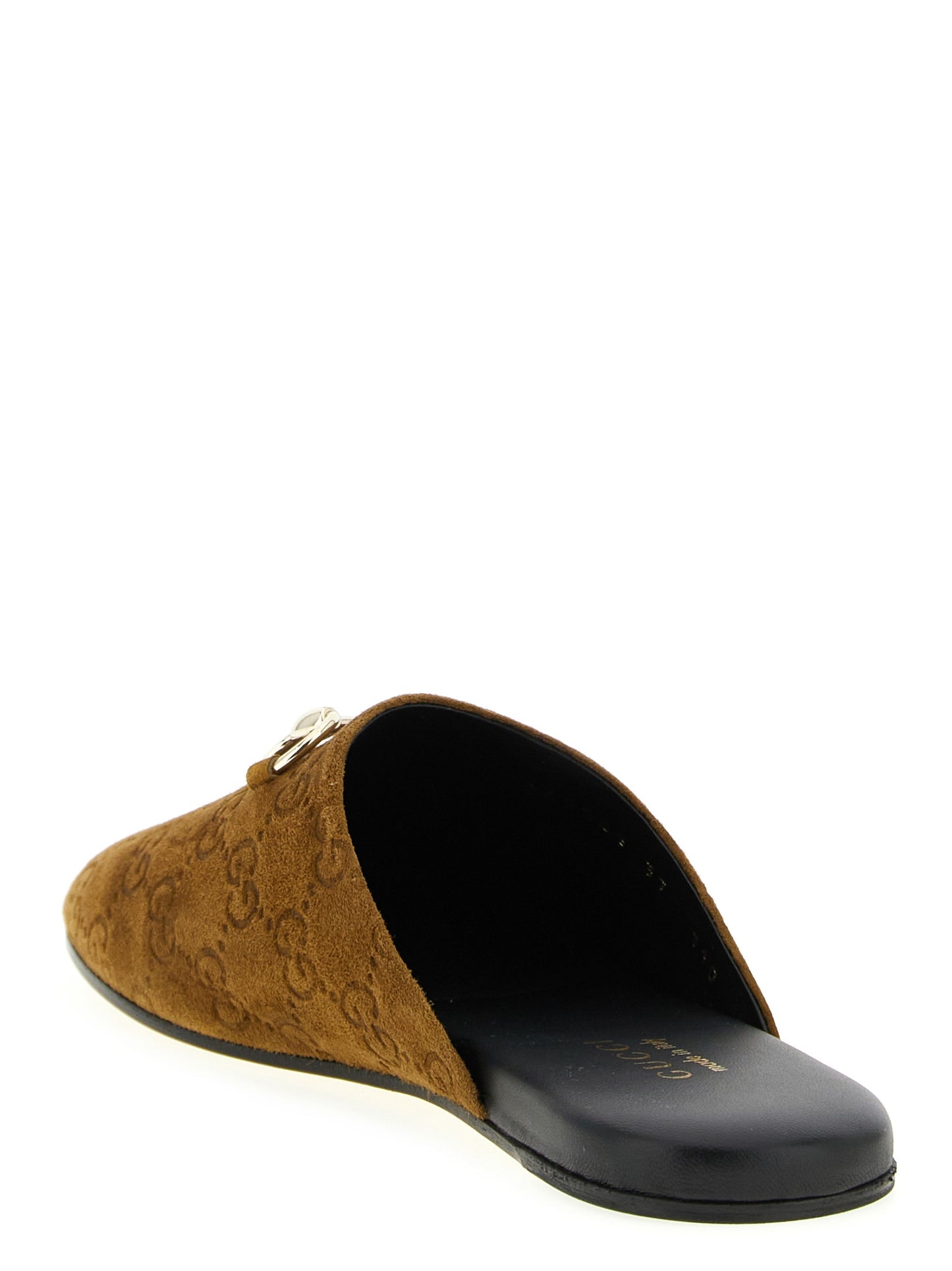 Gucci Brown Calfskin Mules Curated Luxury Accessories by Orvyn