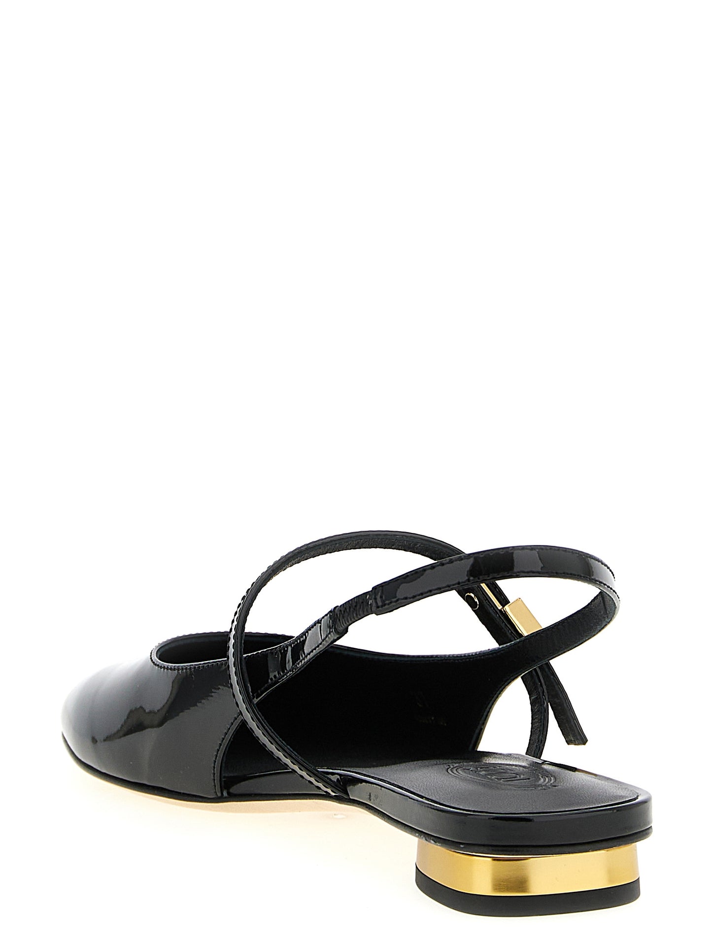 Tod's Black Calfskin Ballet Flats Curated Luxury Accessories by Orvyn