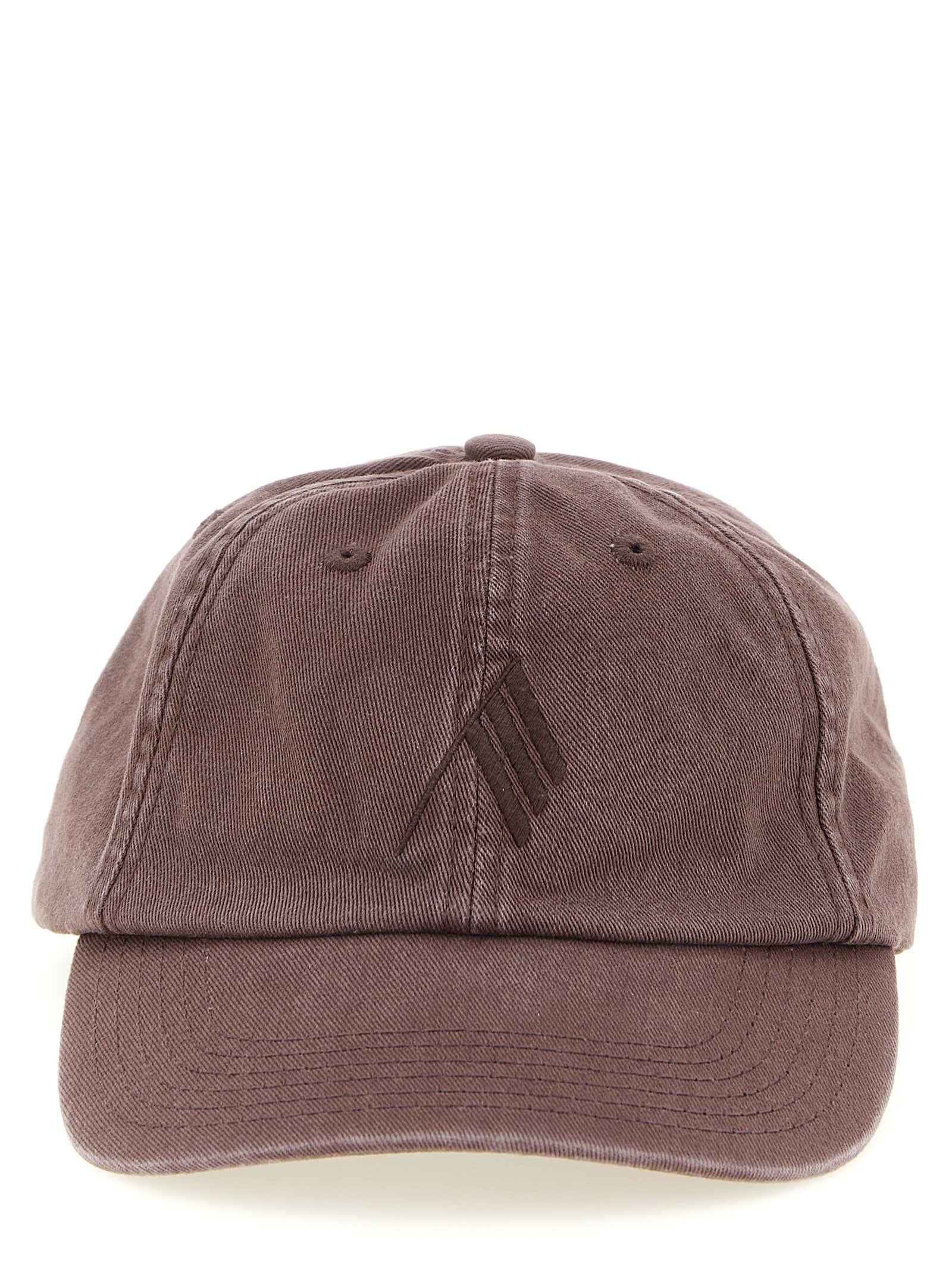 The Attico Brown Cotton Cap (Baseball Hat) Curated Luxury Accessories by Orvyn