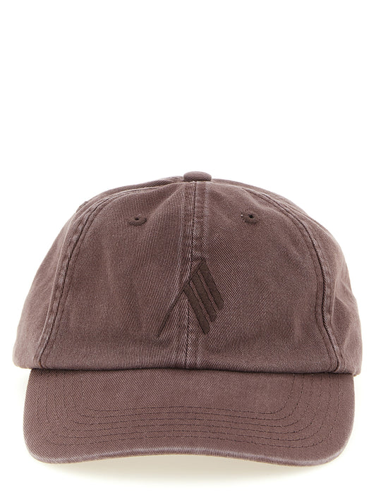 The Attico Brown Cotton Cap (Baseball Hat) Curated Luxury Accessories by Orvyn