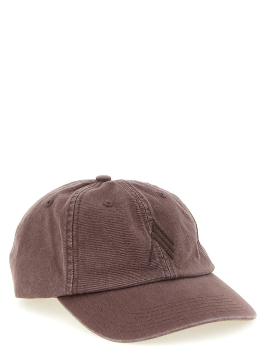 The Attico Brown Cotton Cap (Baseball Hat) Curated Luxury Accessories by Orvyn