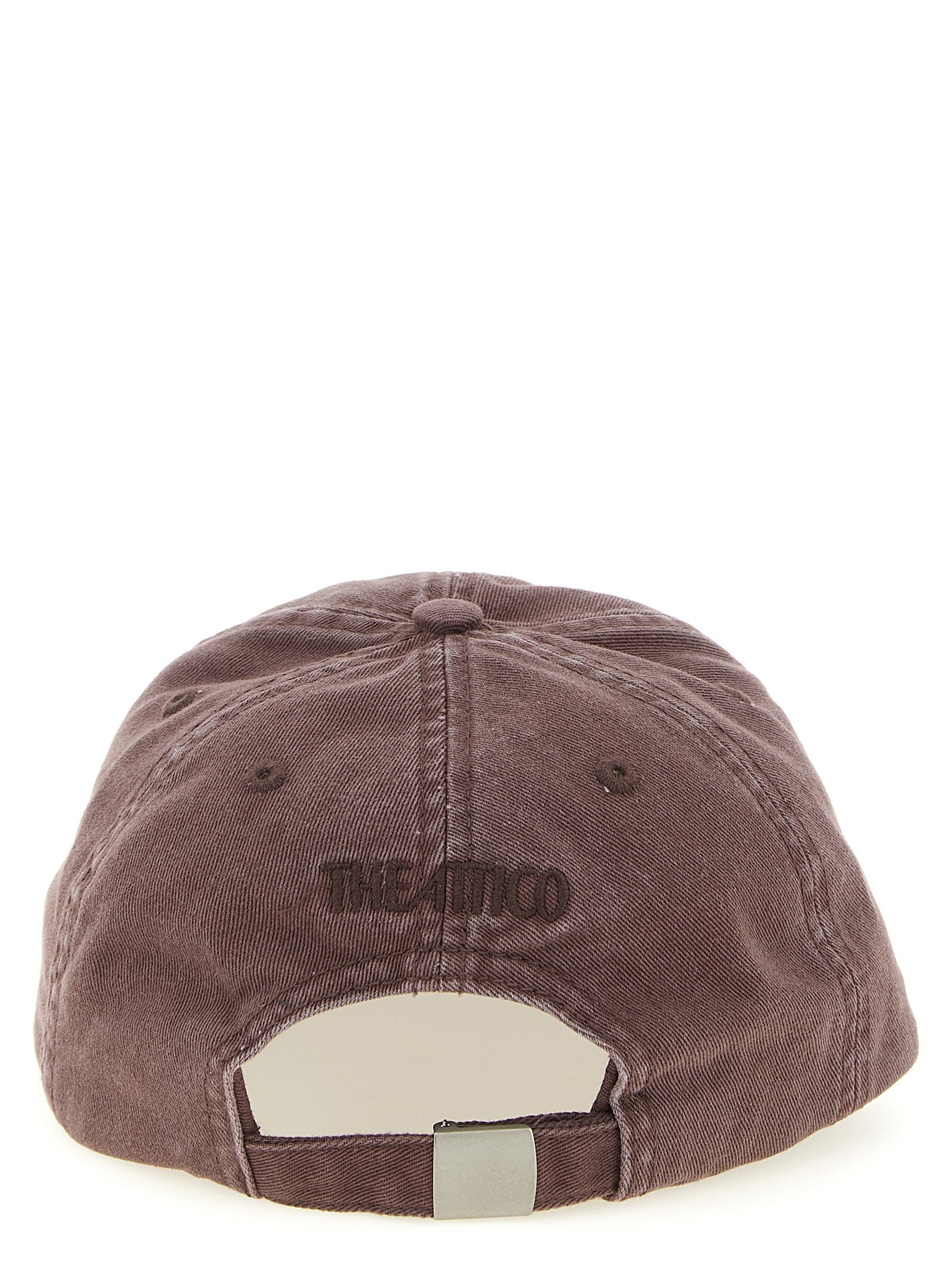 The Attico Brown Cotton Cap (Baseball Hat) Curated Luxury Accessories by Orvyn