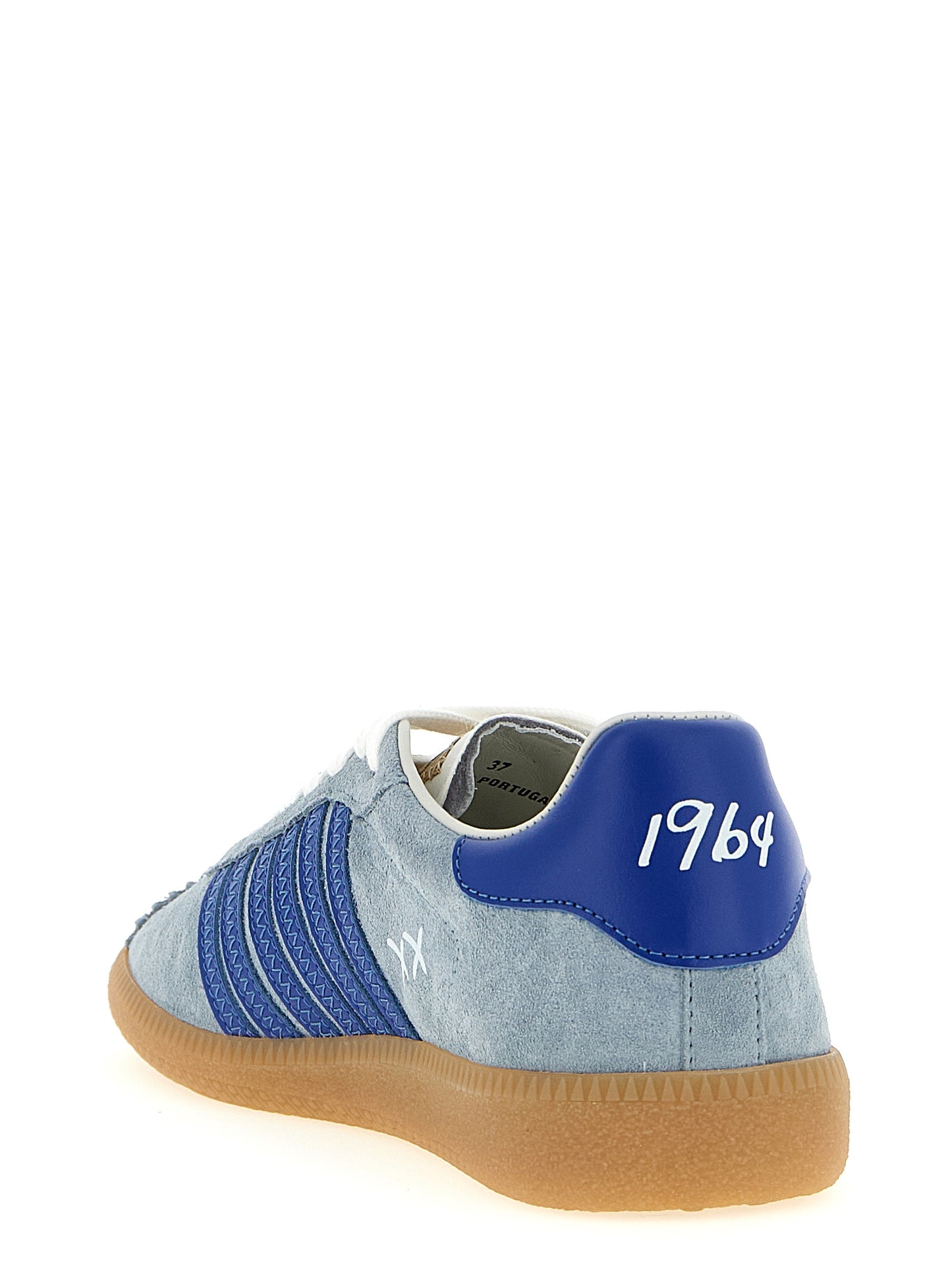 Dsquared² Blue Calfskin Low Top Sneakers Curated Luxury Accessories by Orvyn