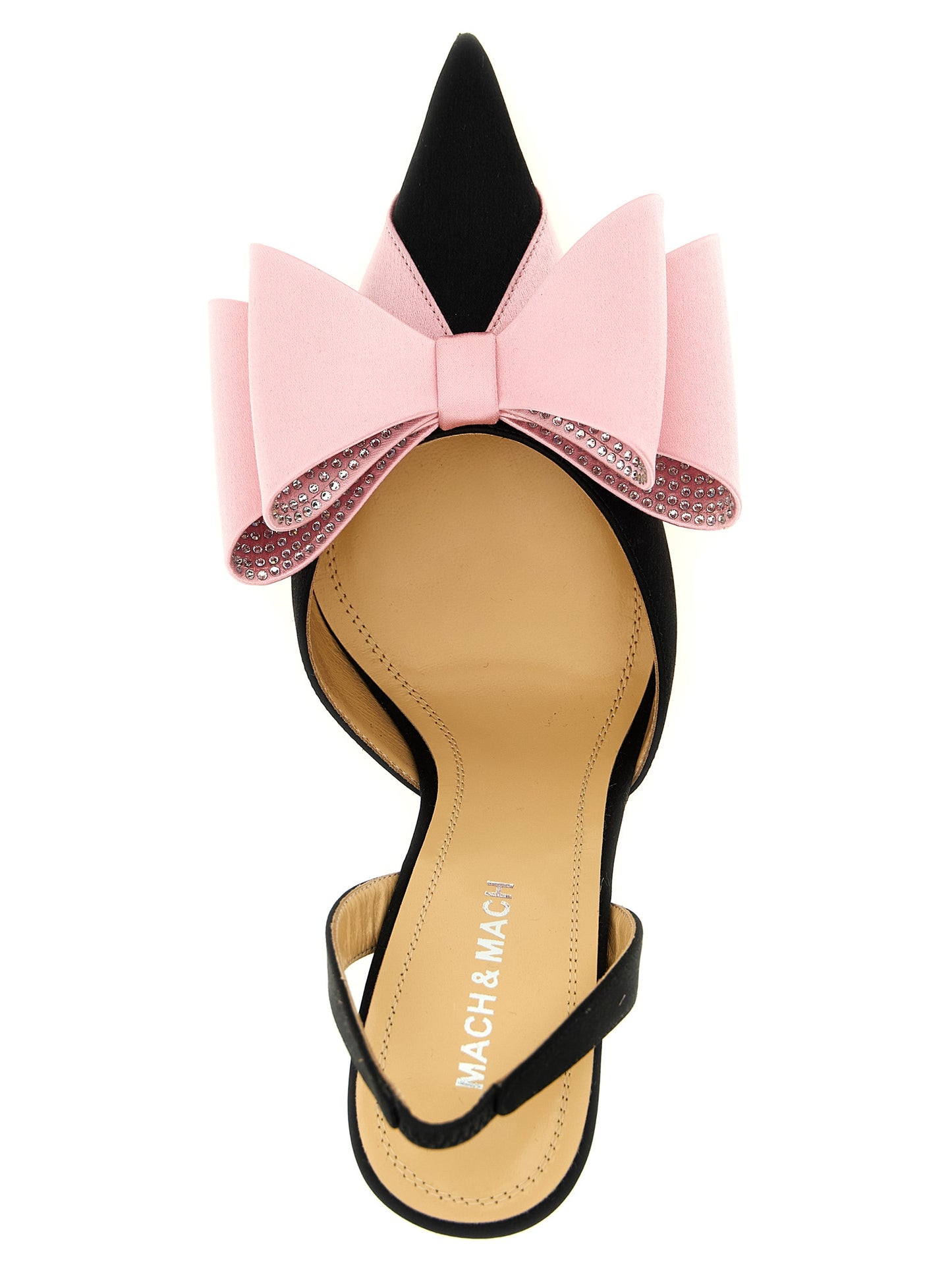 MACH & MACH Multicolor Satin High Heel Pumps Curated Luxury Accessories by Orvyn