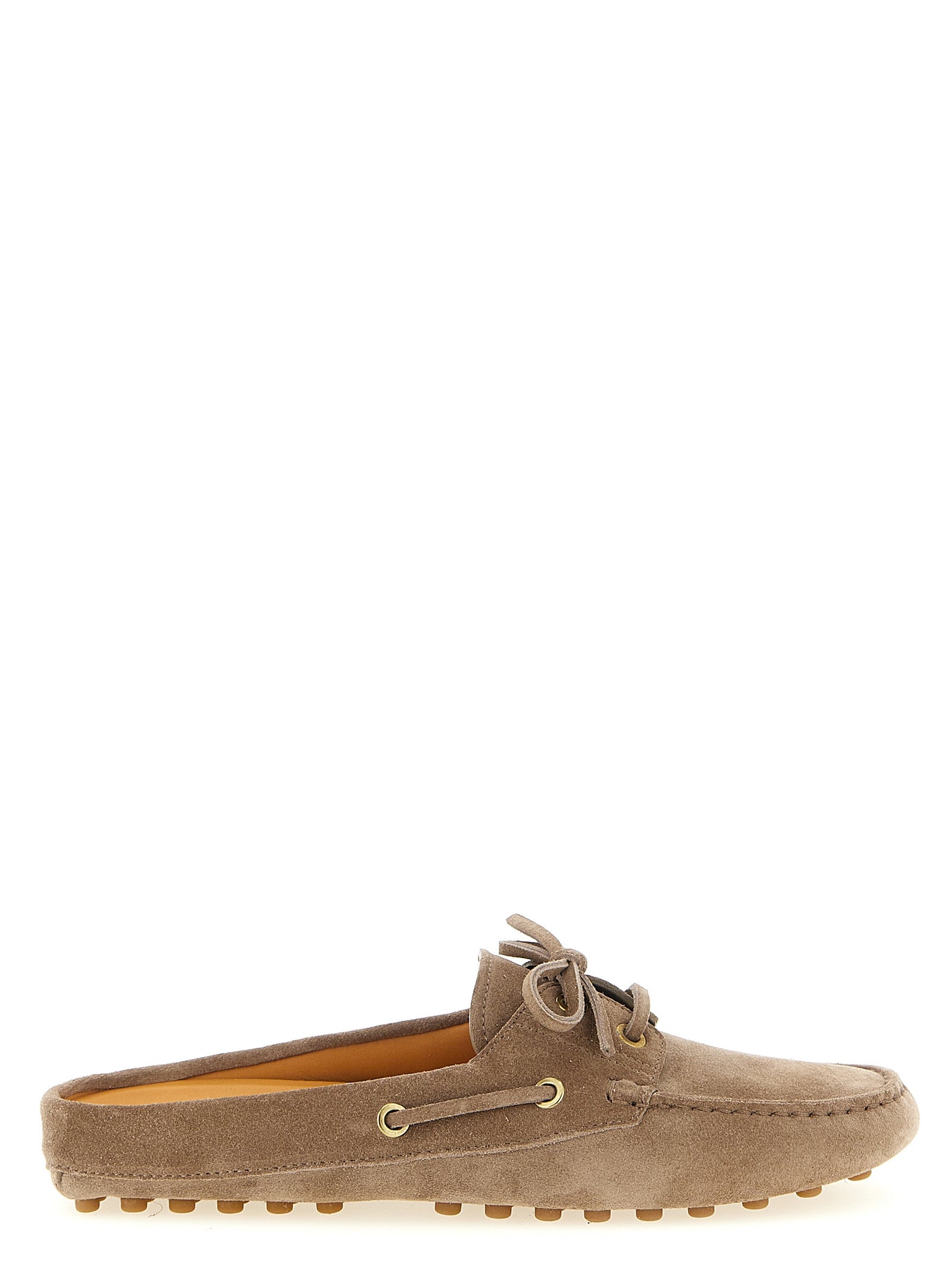 Tod's Beige Calfskin Flats Curated Luxury Accessories by Orvyn