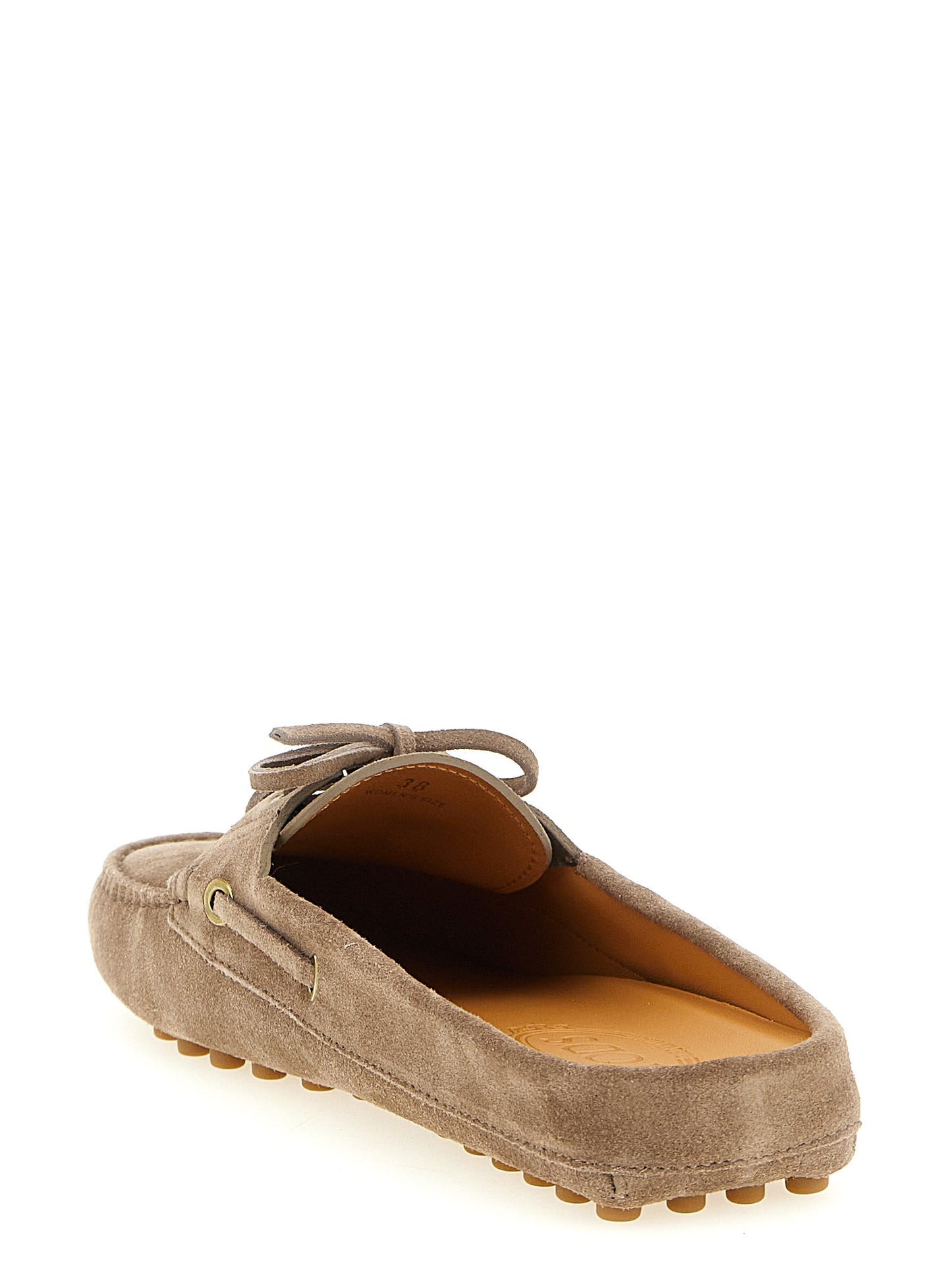 Tod's Beige Calfskin Flats Curated Luxury Accessories by Orvyn