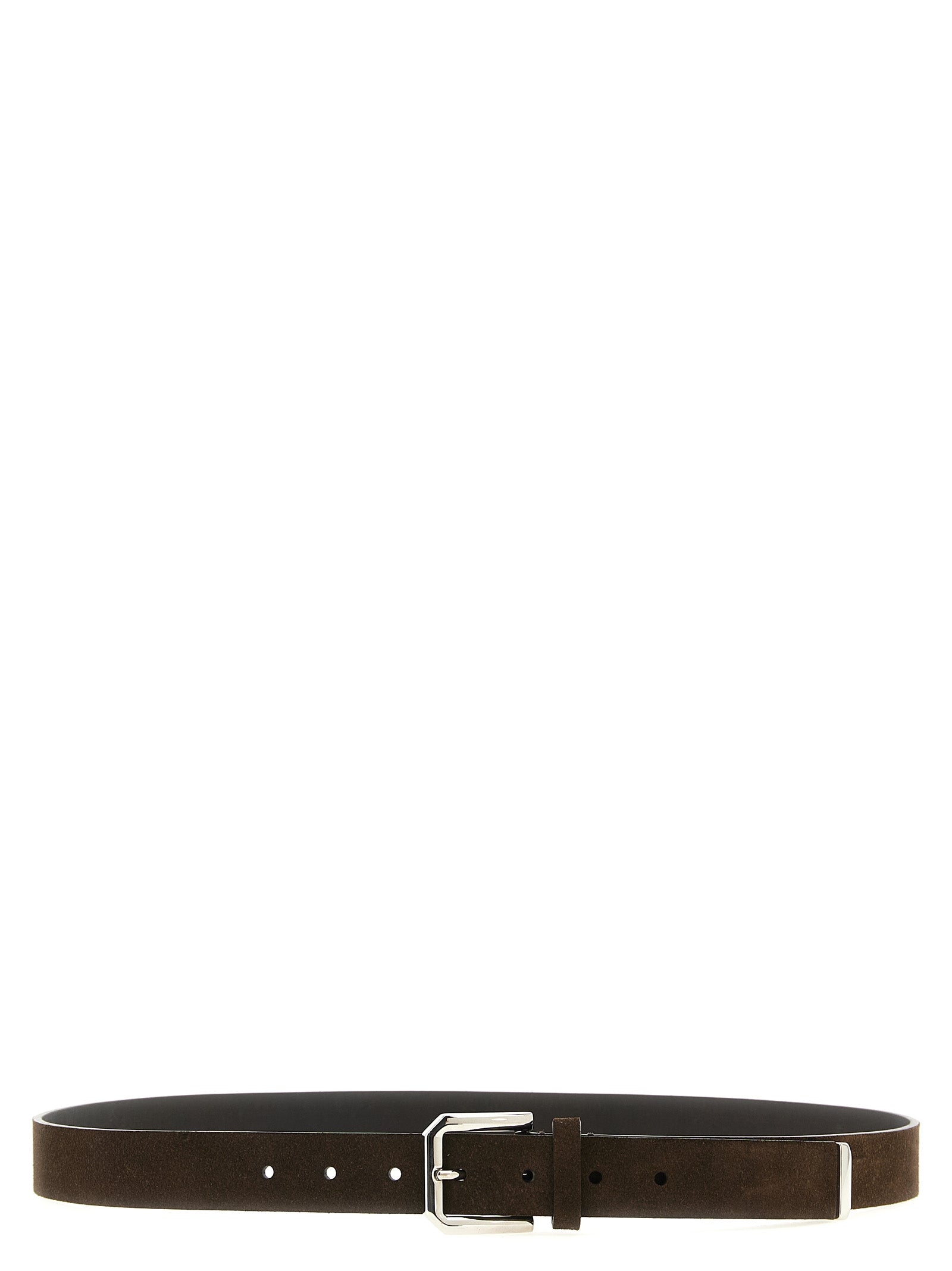 Brunello Cucinelli Brown Bull Skin Regular Belt Curated Luxury Accessories by Orvyn