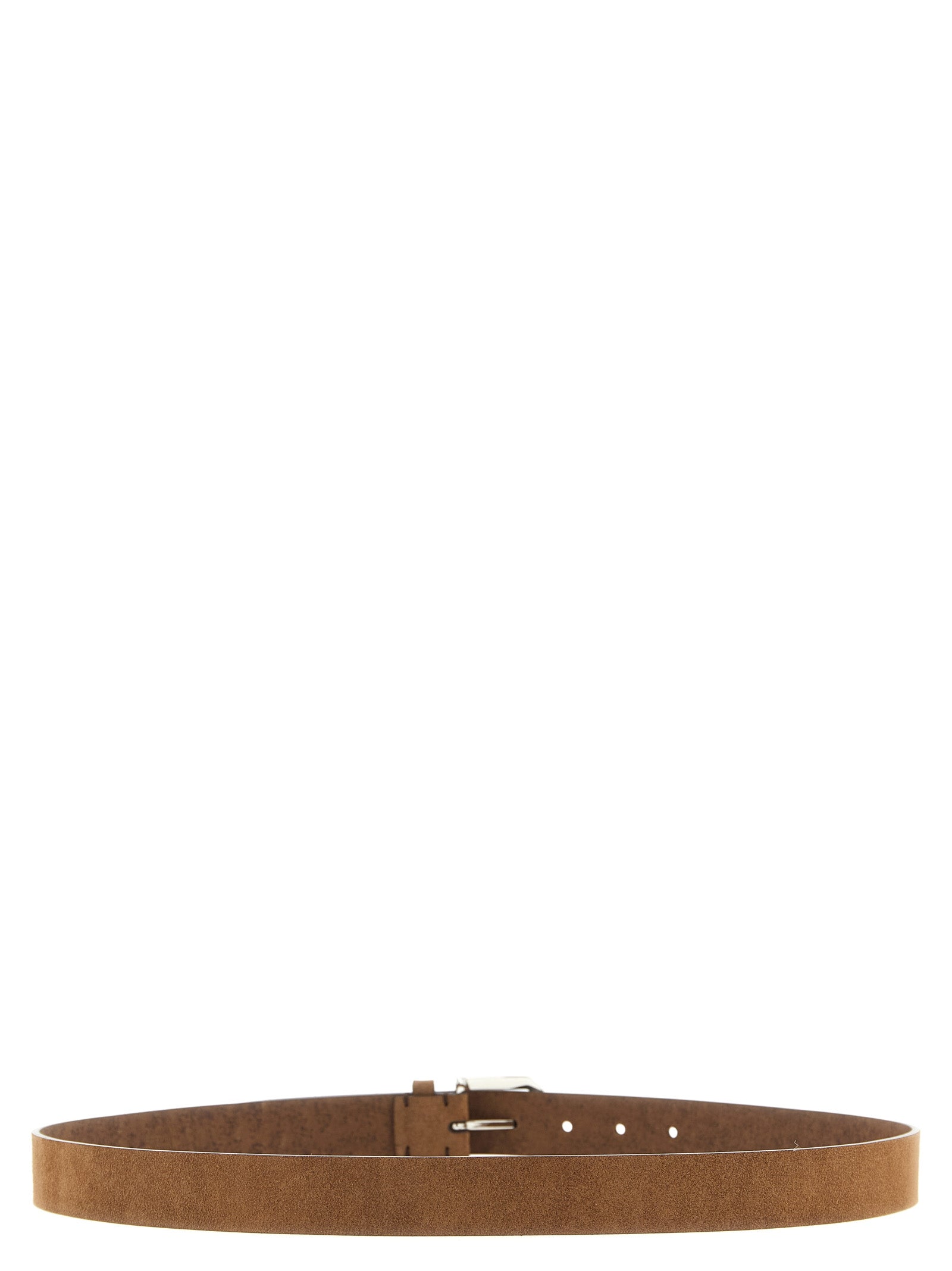 Brunello Cucinelli Brown Bull Skin Regular Belt Curated Luxury Accessories by Orvyn