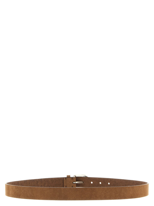 Brunello Cucinelli Brown Bull Skin Regular Belt Curated Luxury Accessories by Orvyn