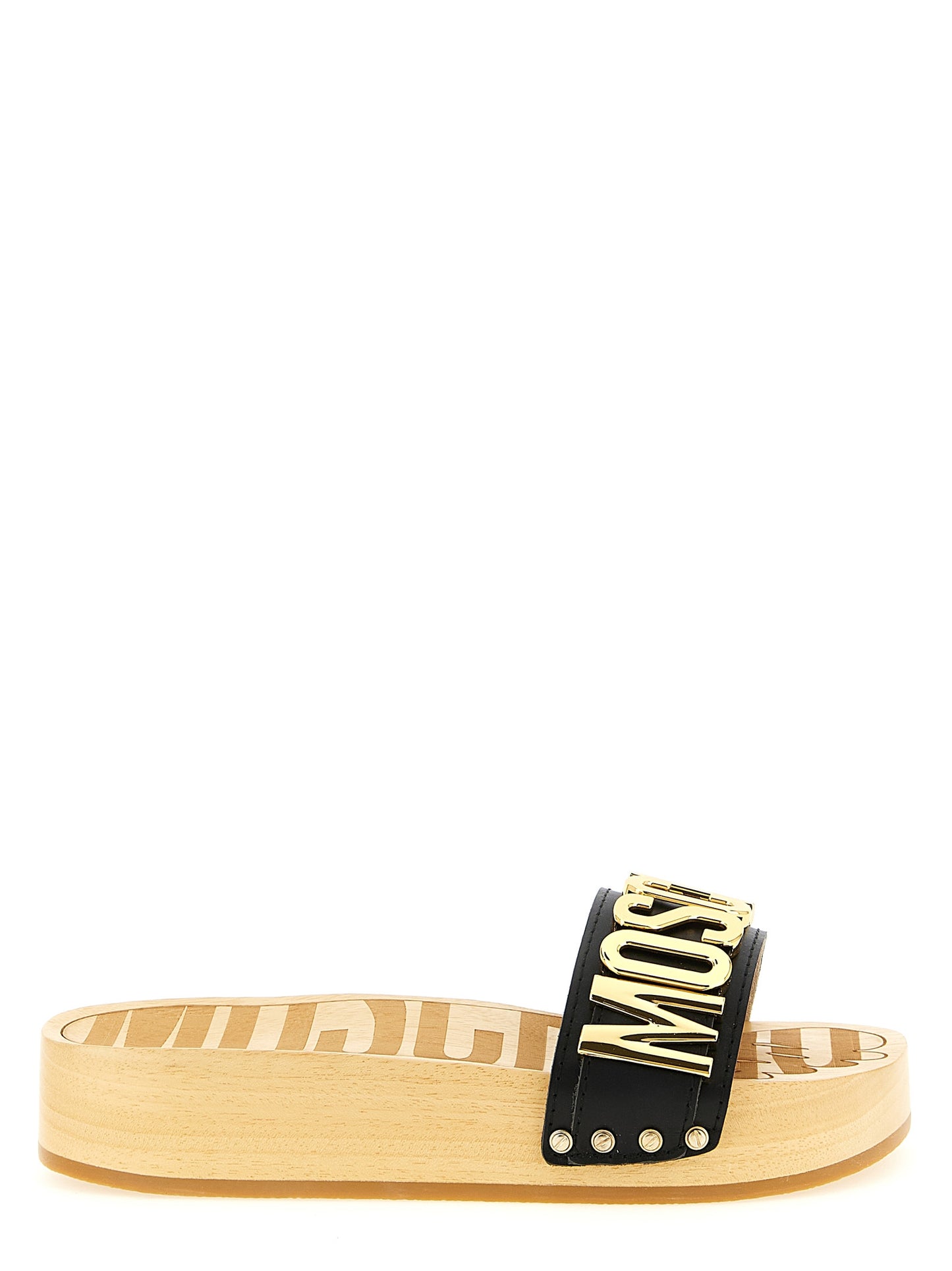 Moschino Black Sandals schwarz