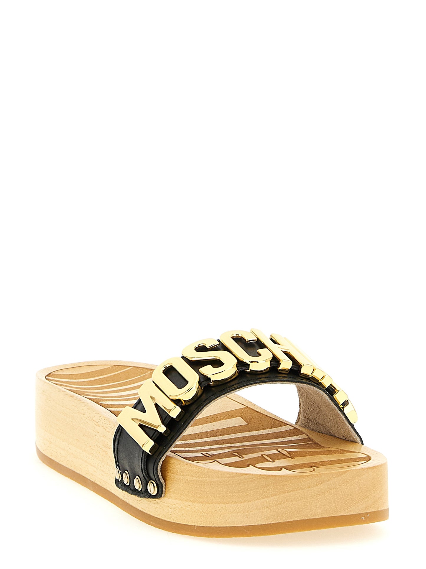 Moschino Black Sandals schwarz