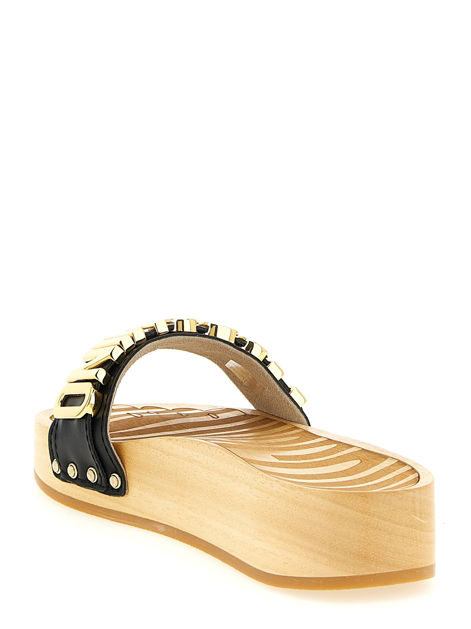 Moschino Black Sandals schwarz