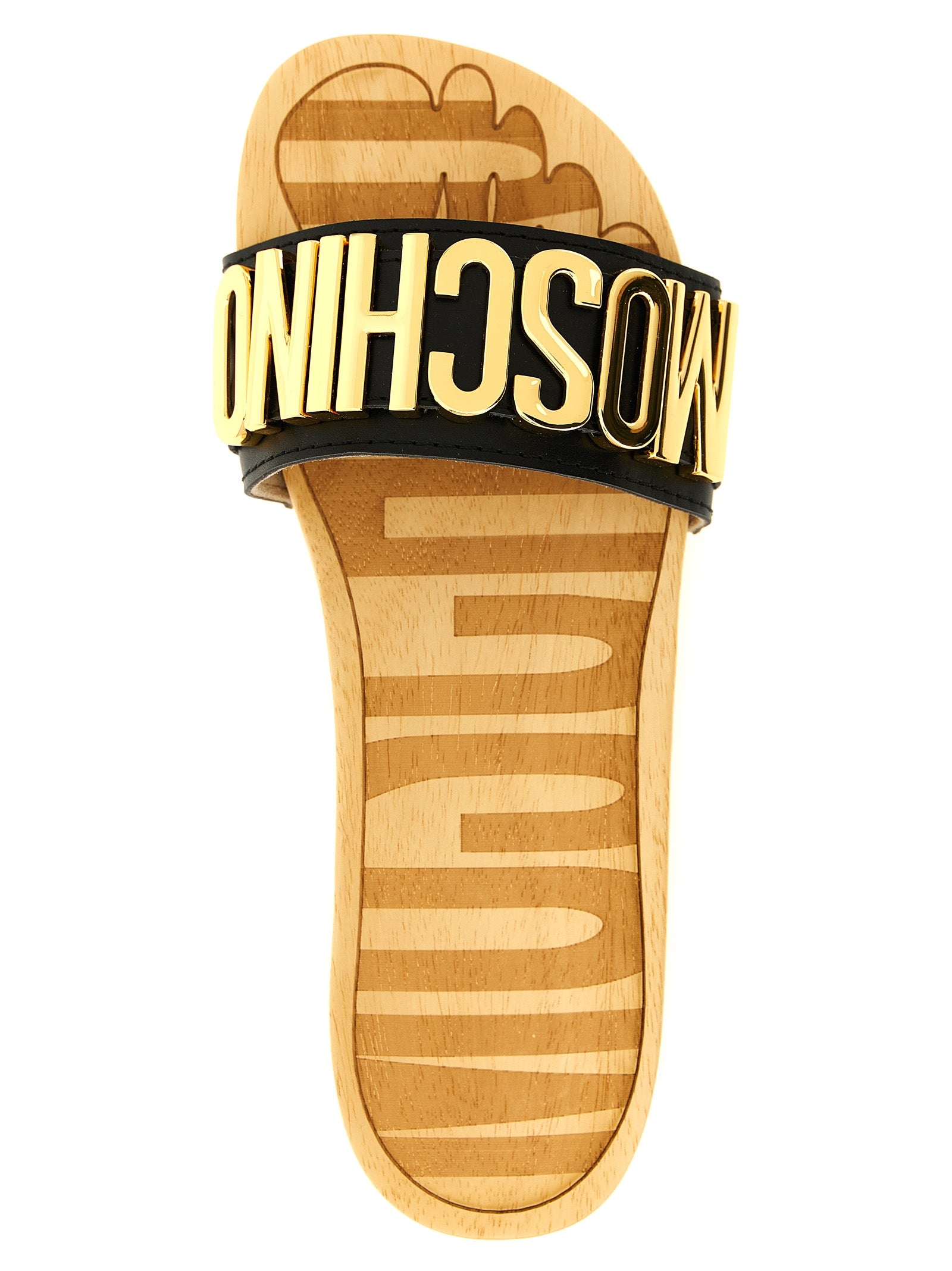 Moschino Black Sandals schwarz
