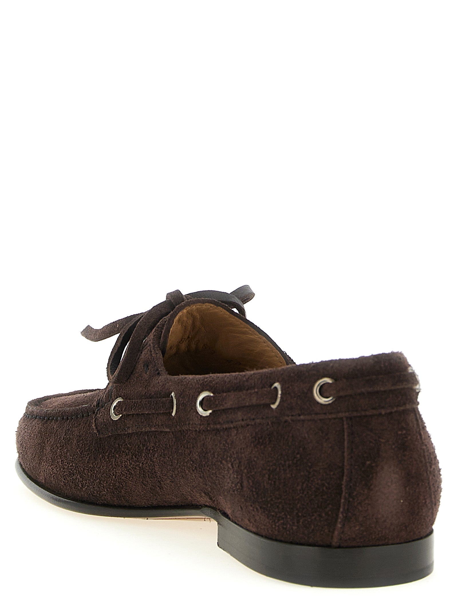 Valentino Garavani Brown Cowhide Slip-On Loafers Curated Luxury Accessories by Orvyn