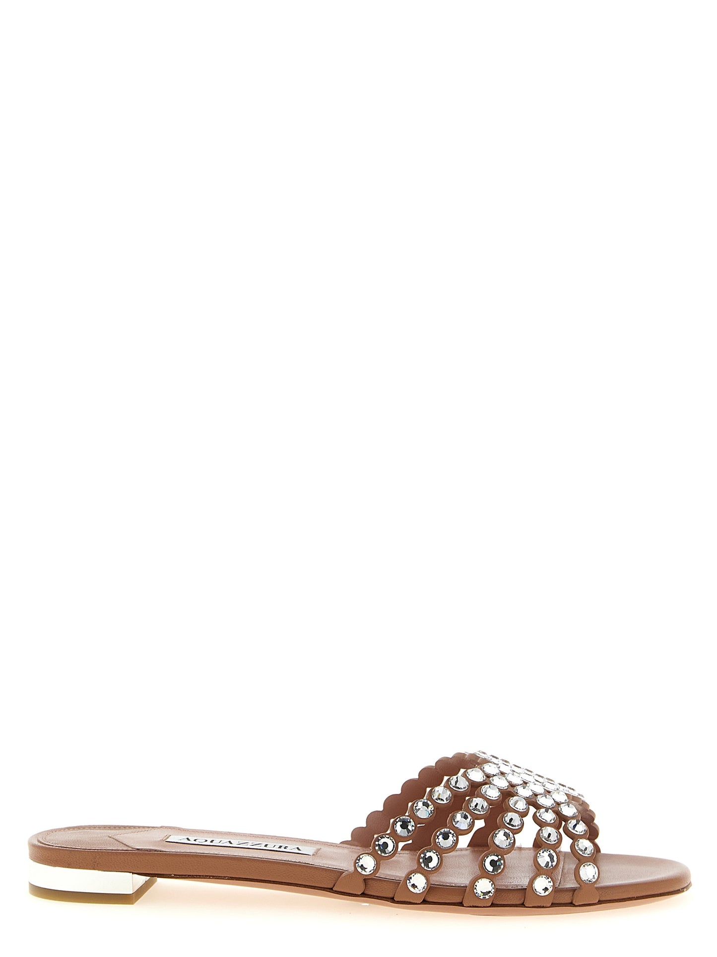 Aquazzura Multicolor 'S Dazzling' Slides