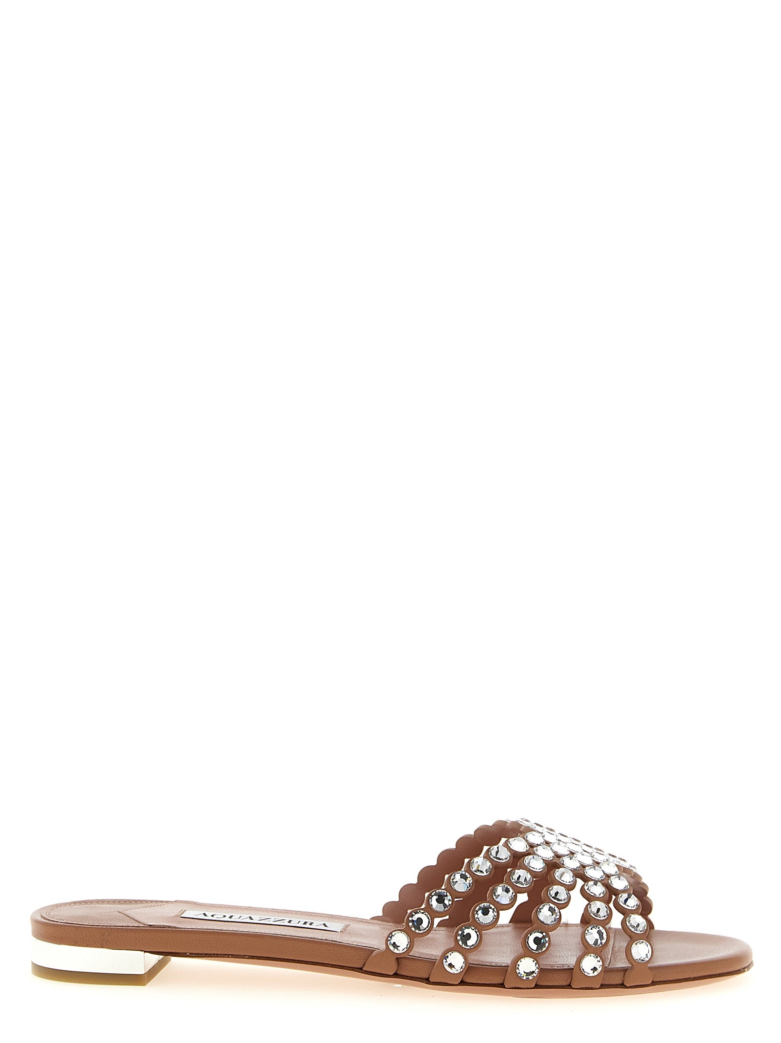 Aquazzura Multicolor 'S Dazzling' Slides