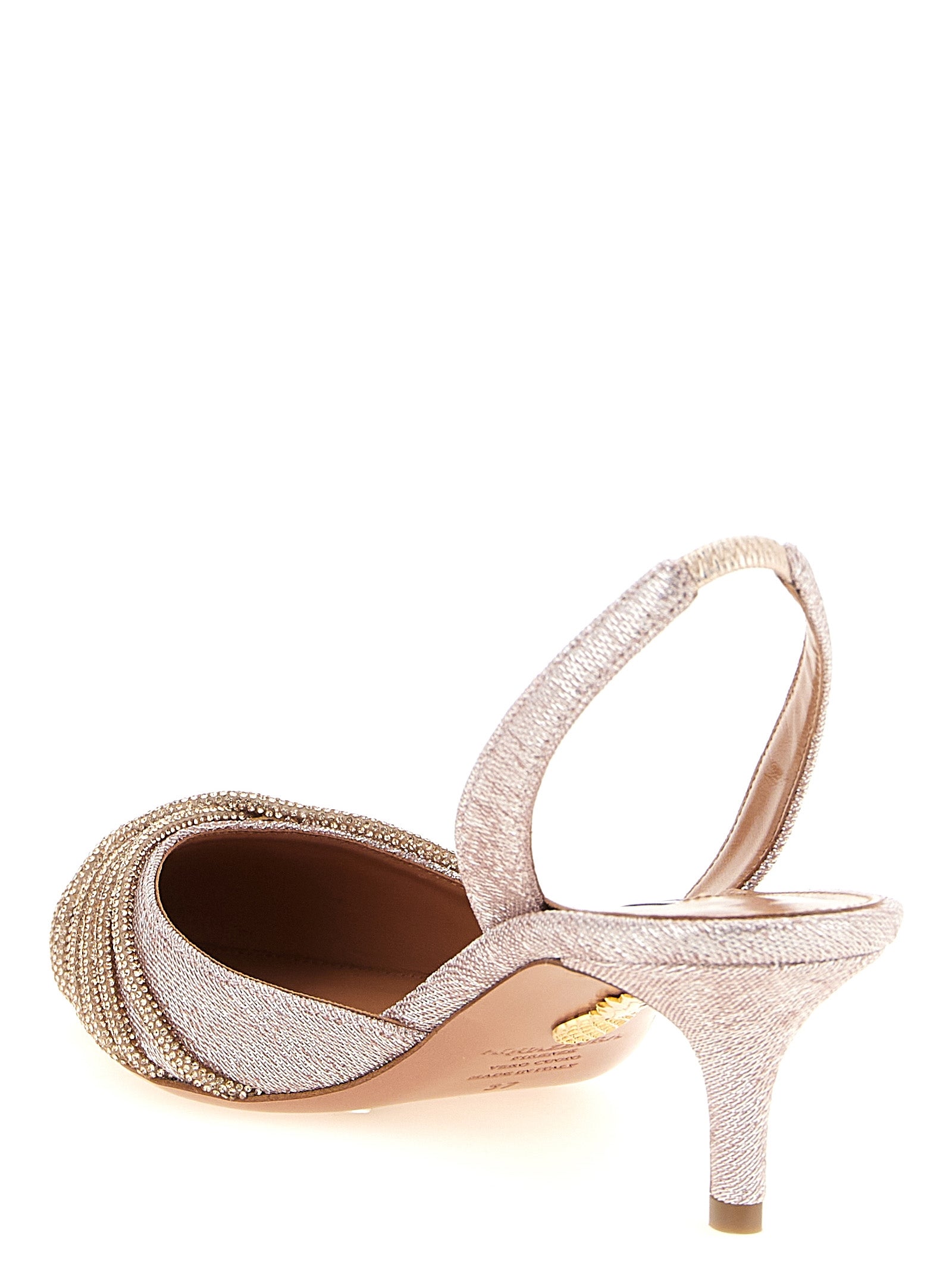 Aquazzura Multicolor Textile Mid Heel Pumps Curated Luxury Accessories by Orvyn