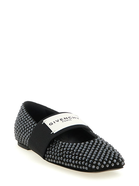 Givenchy Black Calfskin Ballet Flats Curated Luxury Accessories by Orvyn