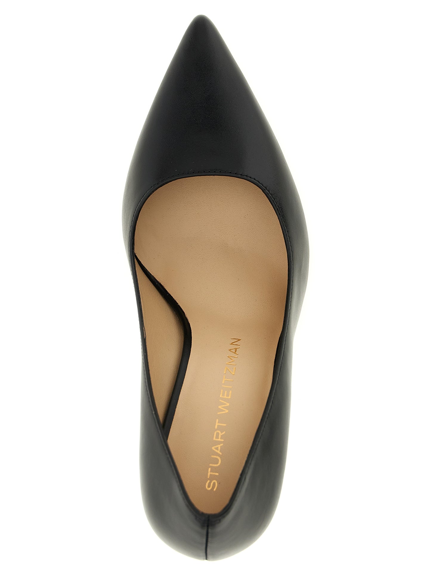 Stuart Weitzman Black Calfskin High Heel Pumps Curated Luxury Accessories by Orvyn
