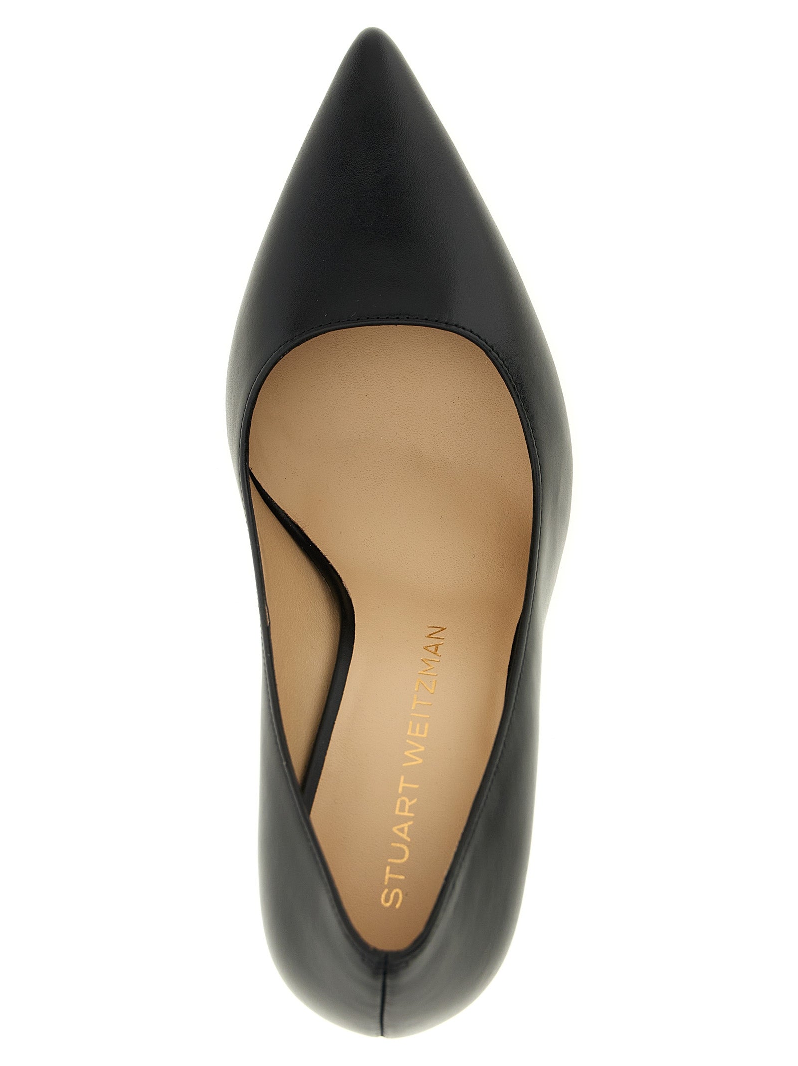 Stuart Weitzman Black Calfskin High Heel Pumps Curated Luxury Accessories by Orvyn