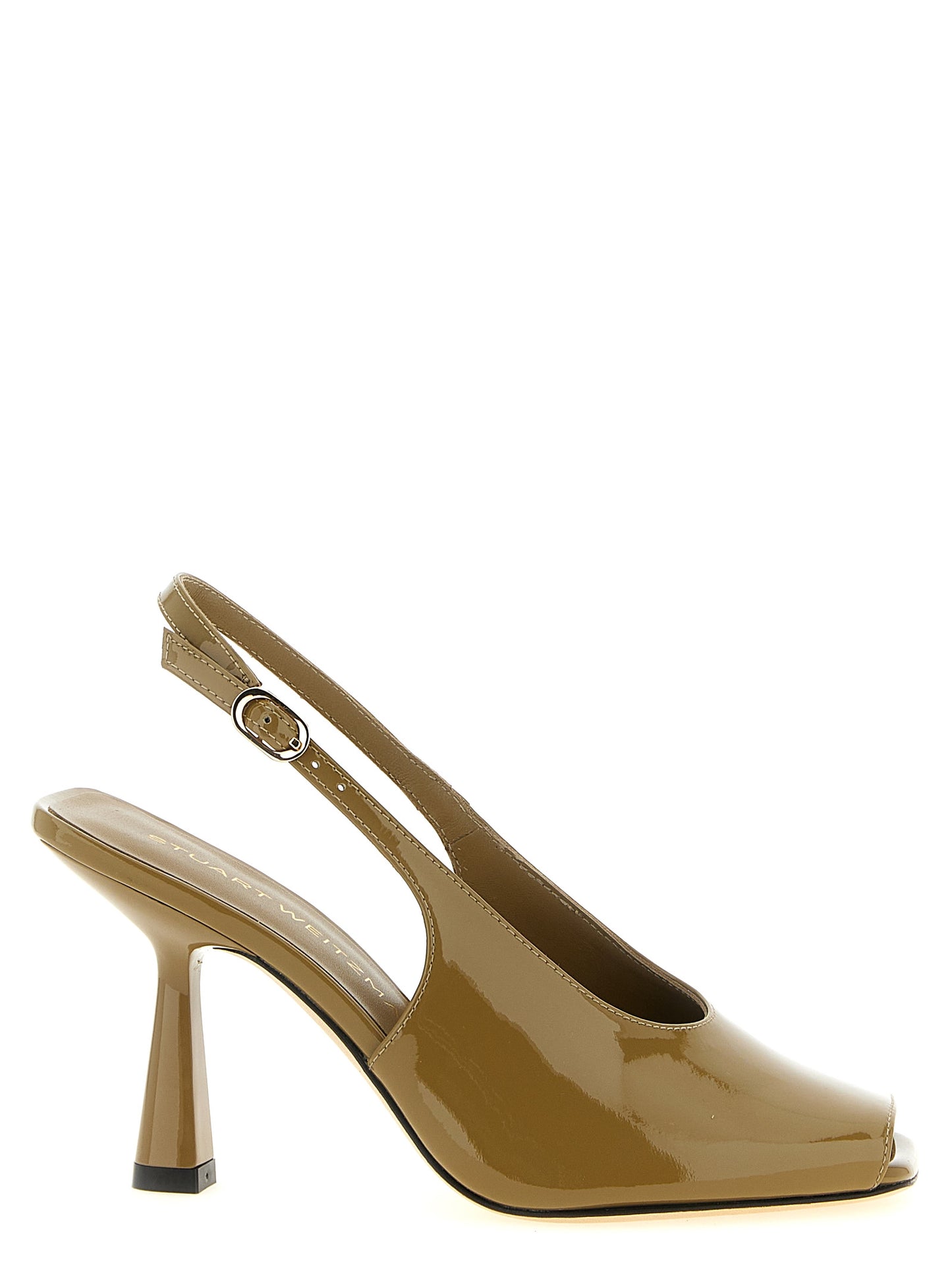 Stuart Weitzman Bicolor Polyethylene High Heel Pumps Curated Luxury Accessories by Orvyn