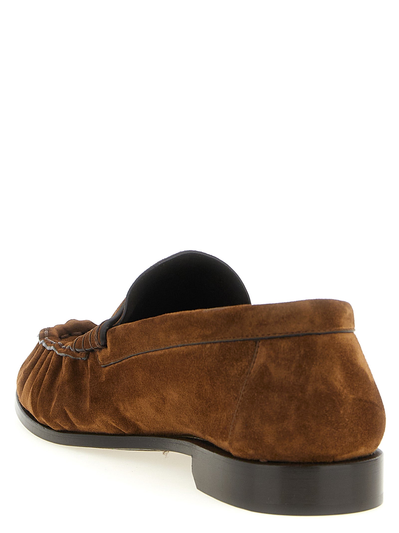 Saint Laurent Brown 'Le Loafer' Loafers braun