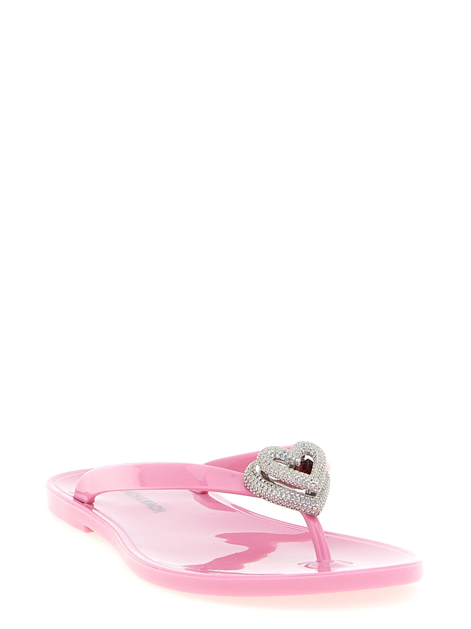 MACH & & Multicolor 'Double Heart' Sandals