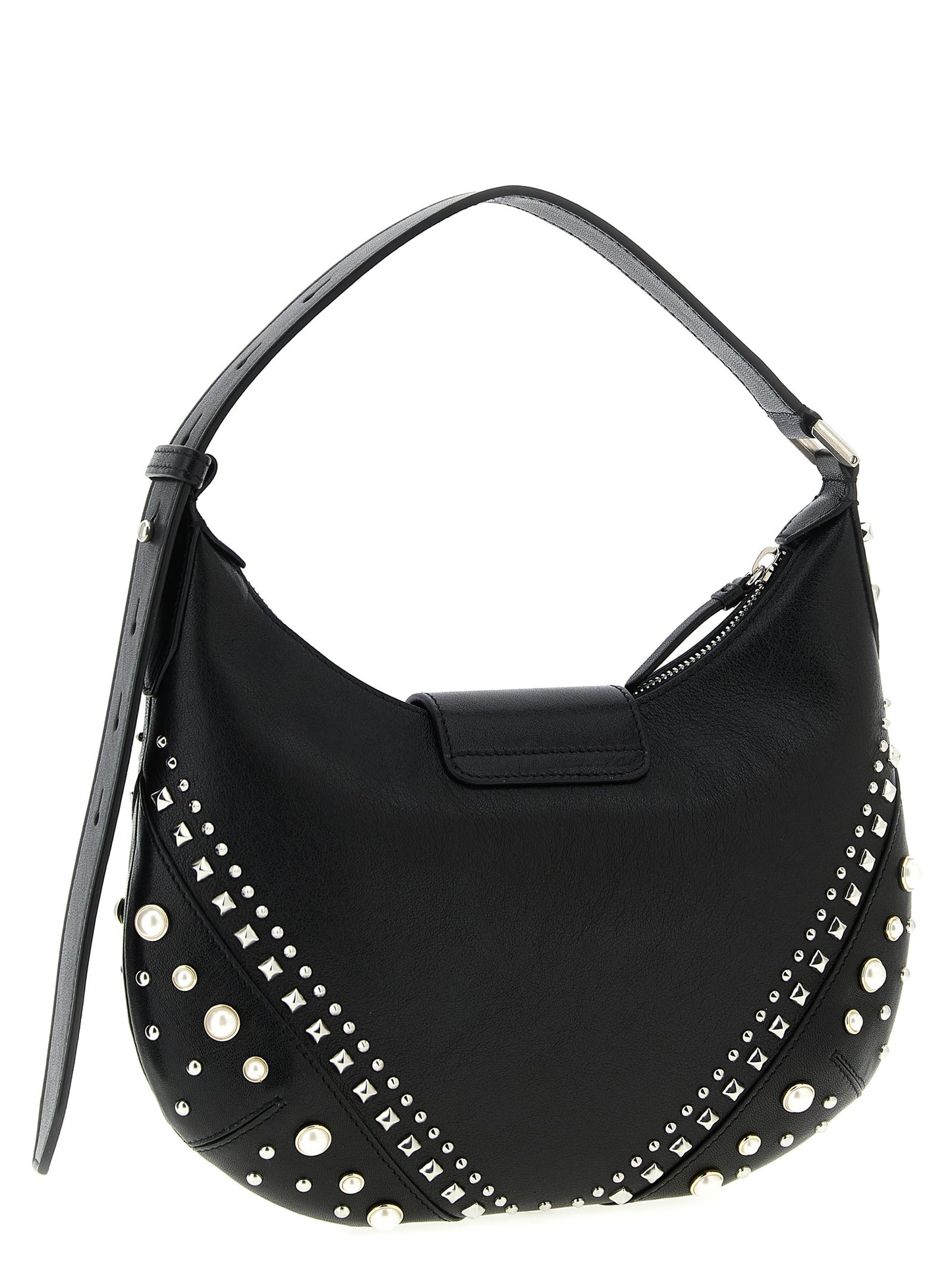 Jimmy Choo White Lamb Leather Shoulder Bag Curated Luxury Accessories by Orvyn