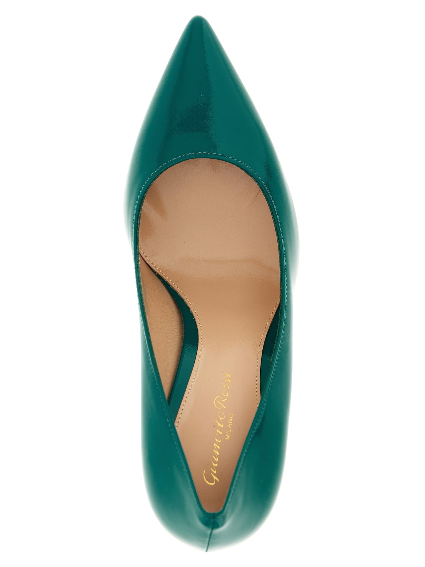 Gianvito Rossi Bicolor Lamb Leather High Heel Pumps Curated Luxury Accessories by Orvyn