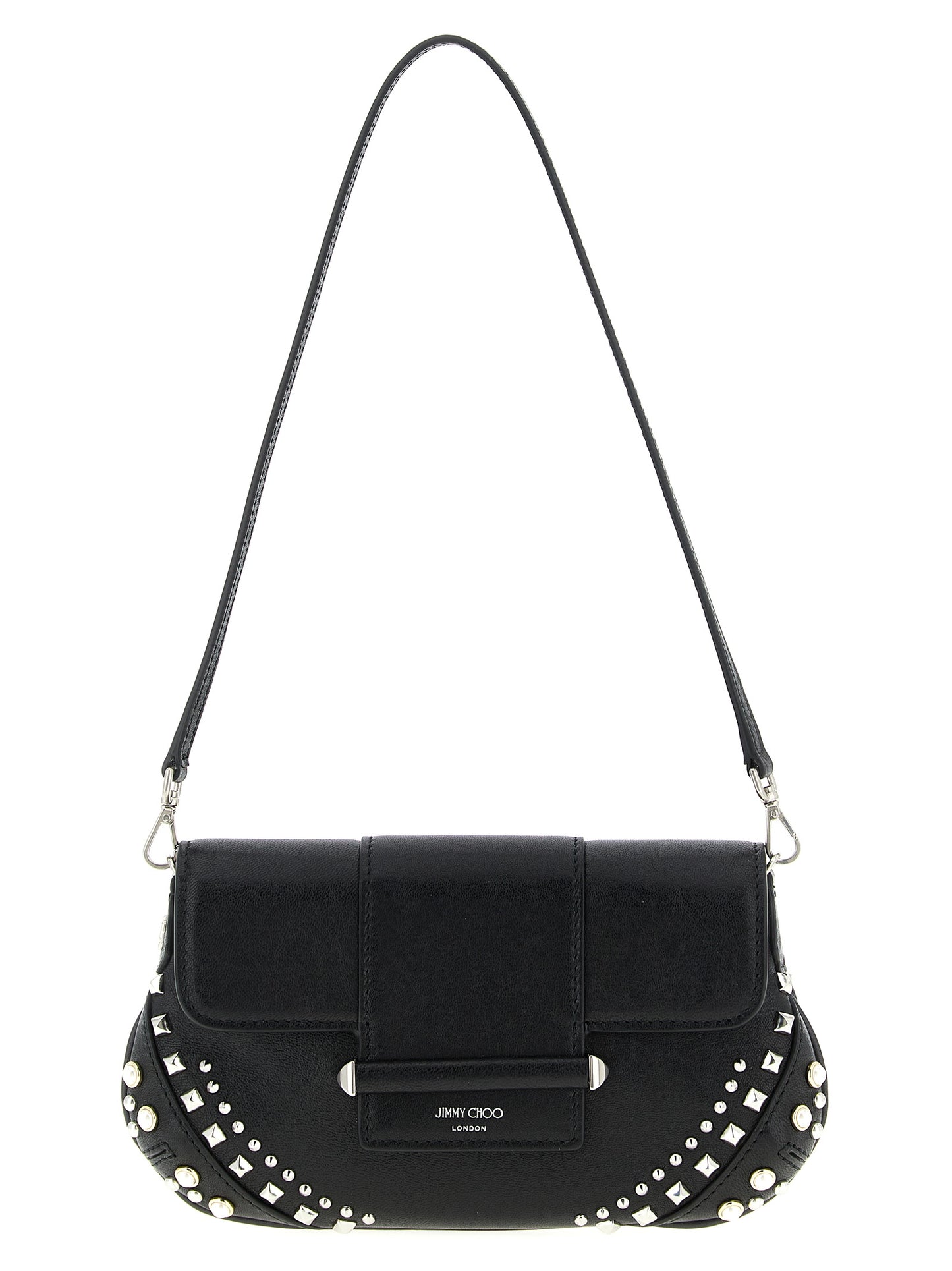 Jimmy Choo Black Lamb Leather Cardholder Curated Luxury Accessories by Orvyn